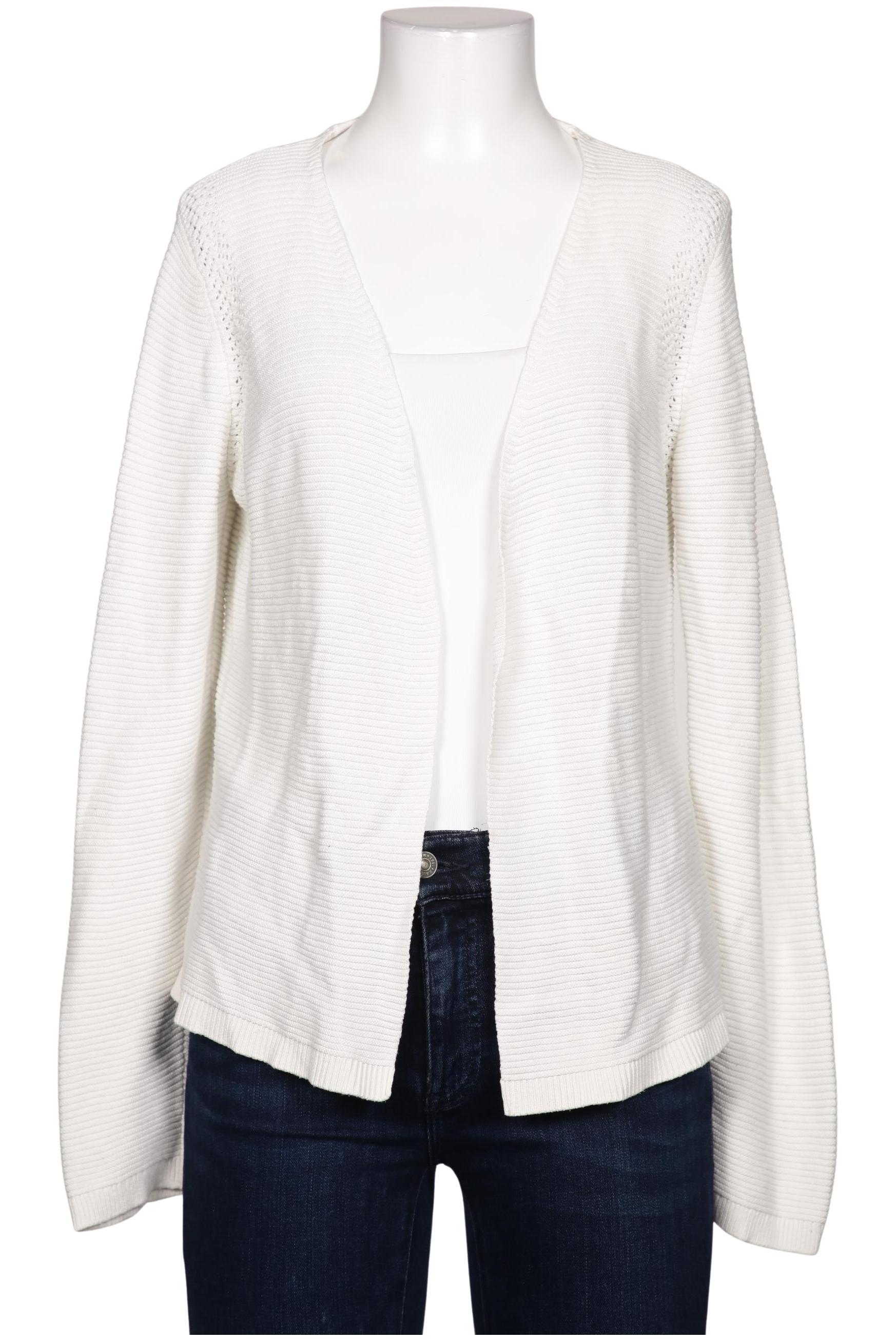 

s.Oliver Damen Strickjacke, weiß, Gr. 36