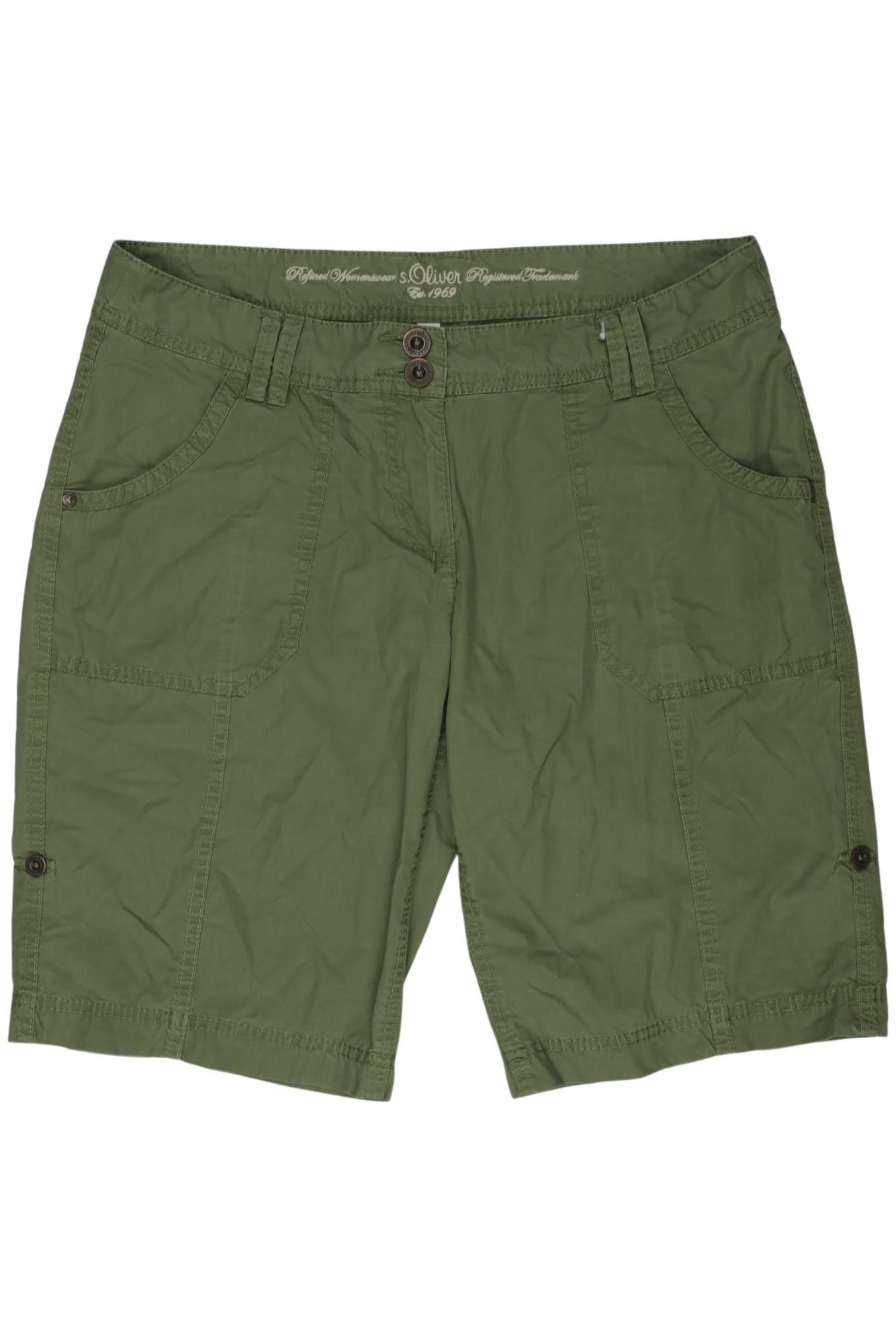 

s.Oliver Damen Shorts, grün, Gr. 40