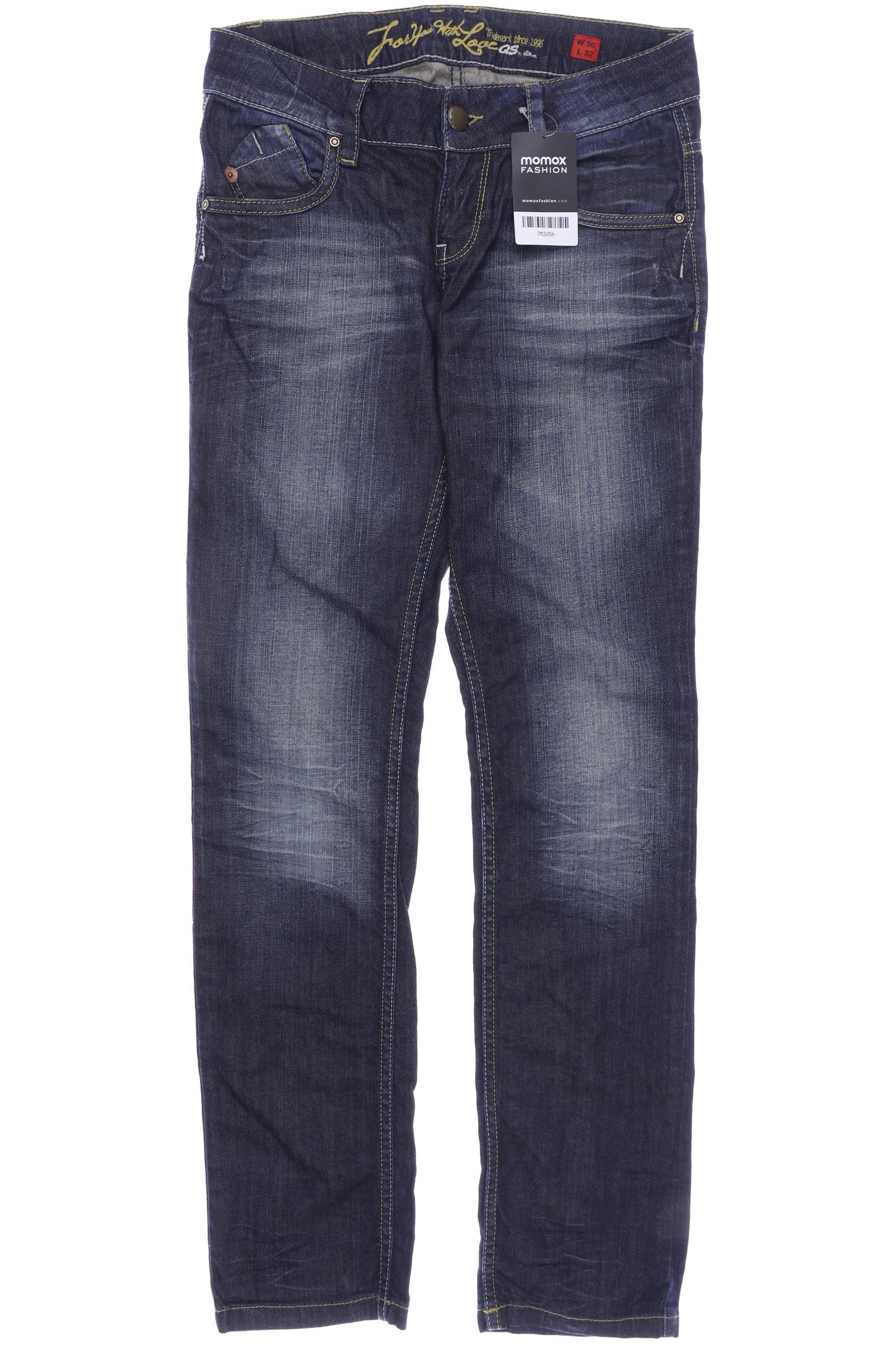 

s.Oliver Damen Jeans, marineblau