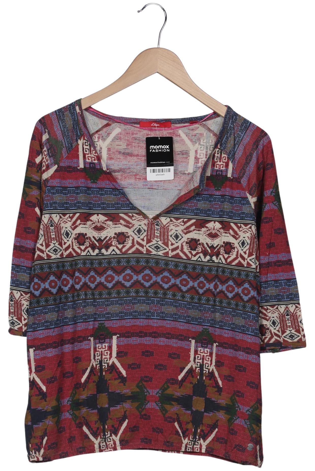 

s.Oliver Damen Langarmshirt, bordeaux, Gr. 40