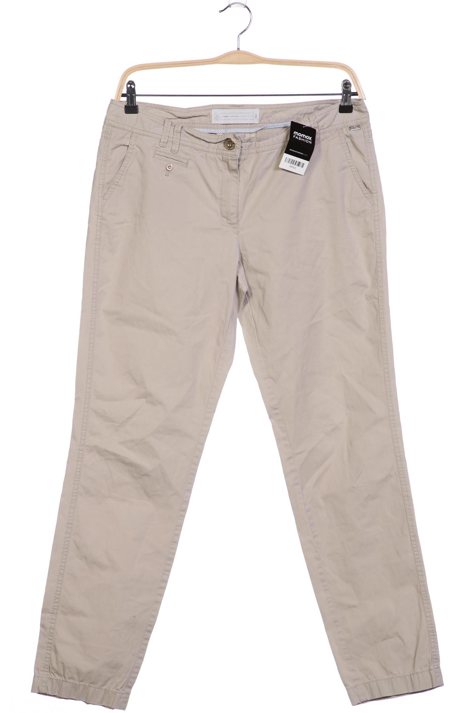 

s.Oliver Damen Stoffhose, cremeweiß, Gr. 42