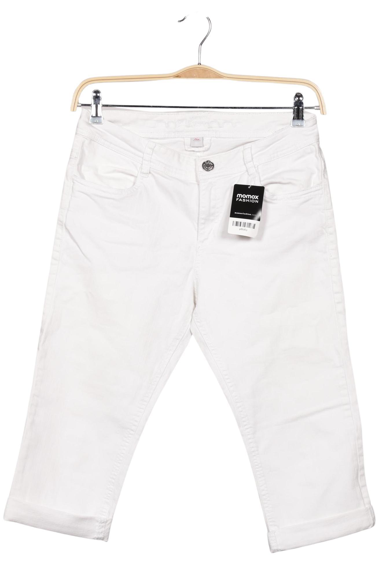 

s.Oliver Damen Shorts, weiß, Gr. 38