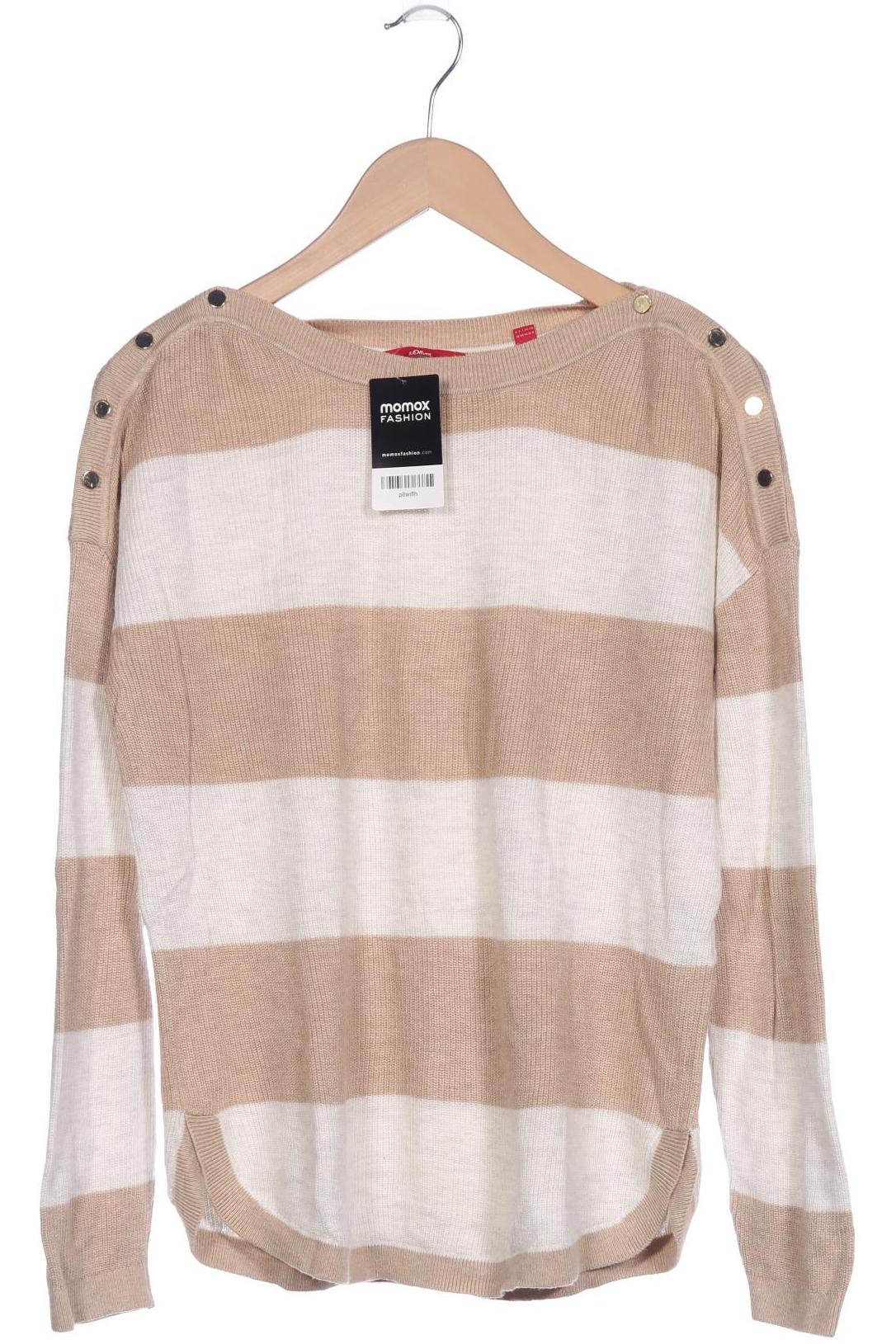 

s.Oliver Damen Pullover, beige, Gr. 38