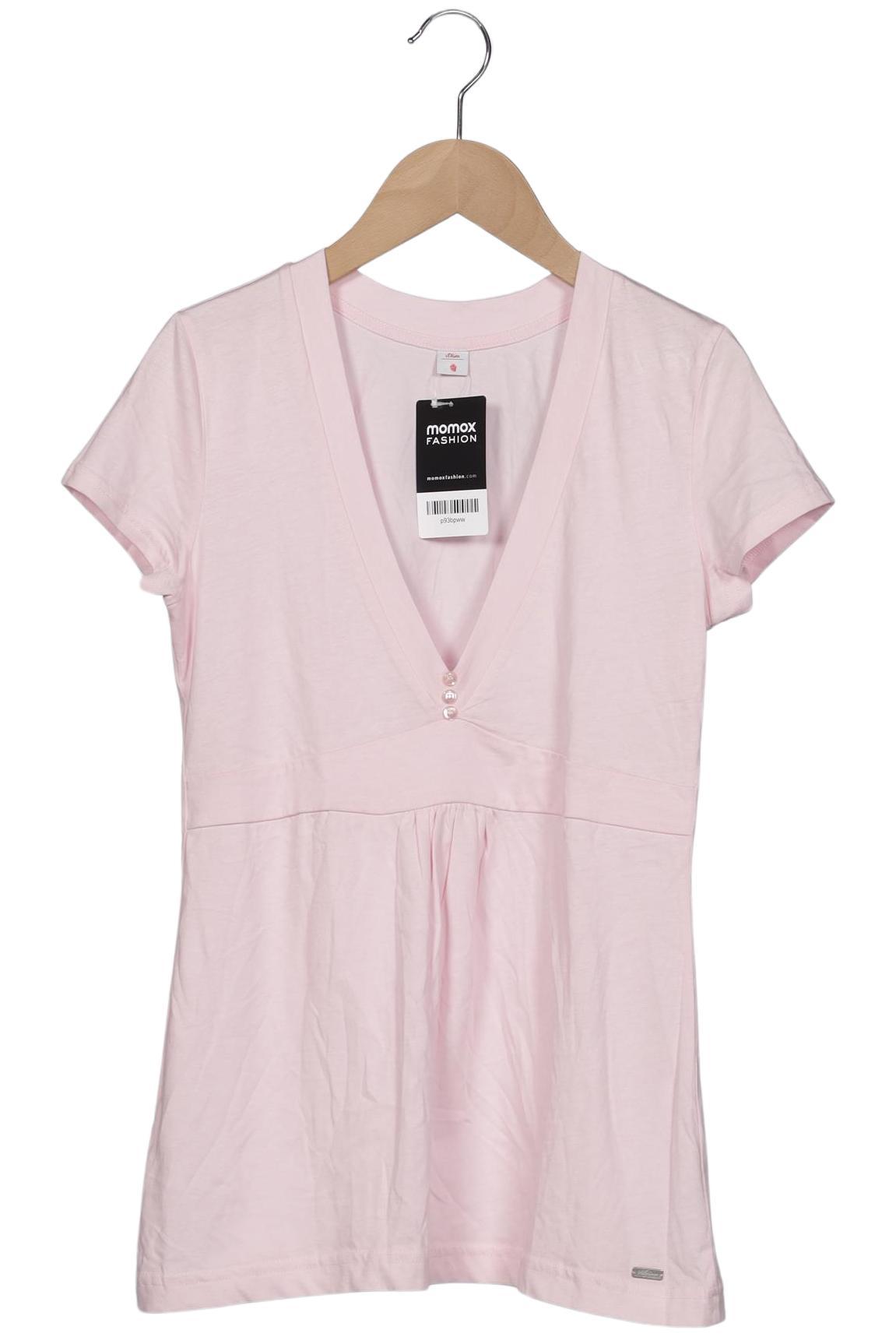 

s.Oliver Damen T-Shirt, pink, Gr. 34