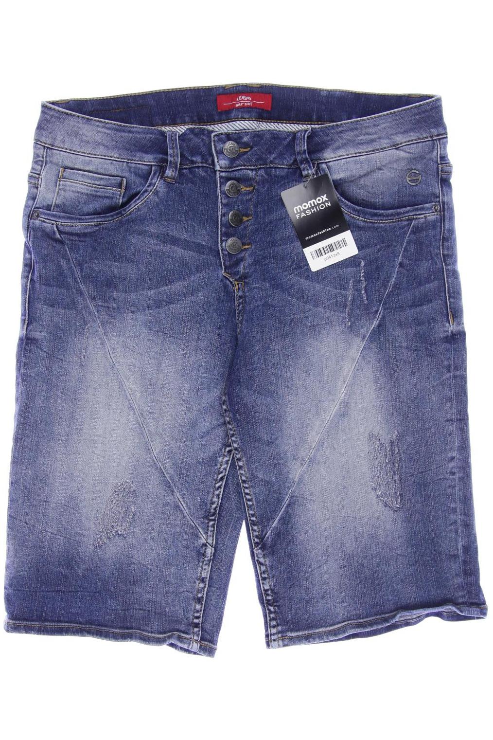 

s.Oliver Damen Shorts, blau