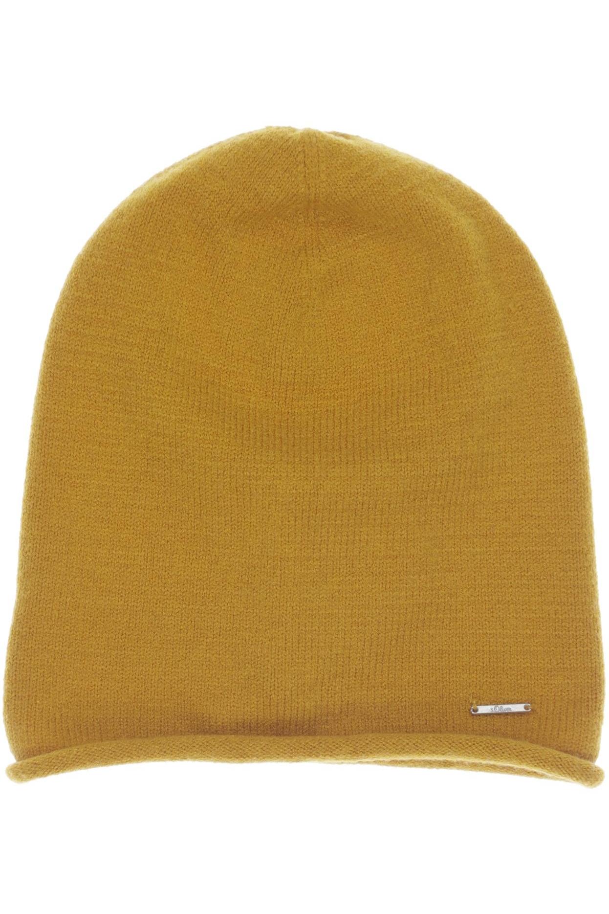 

s.Oliver Damen Hut/Mütze, orange, Gr. uni