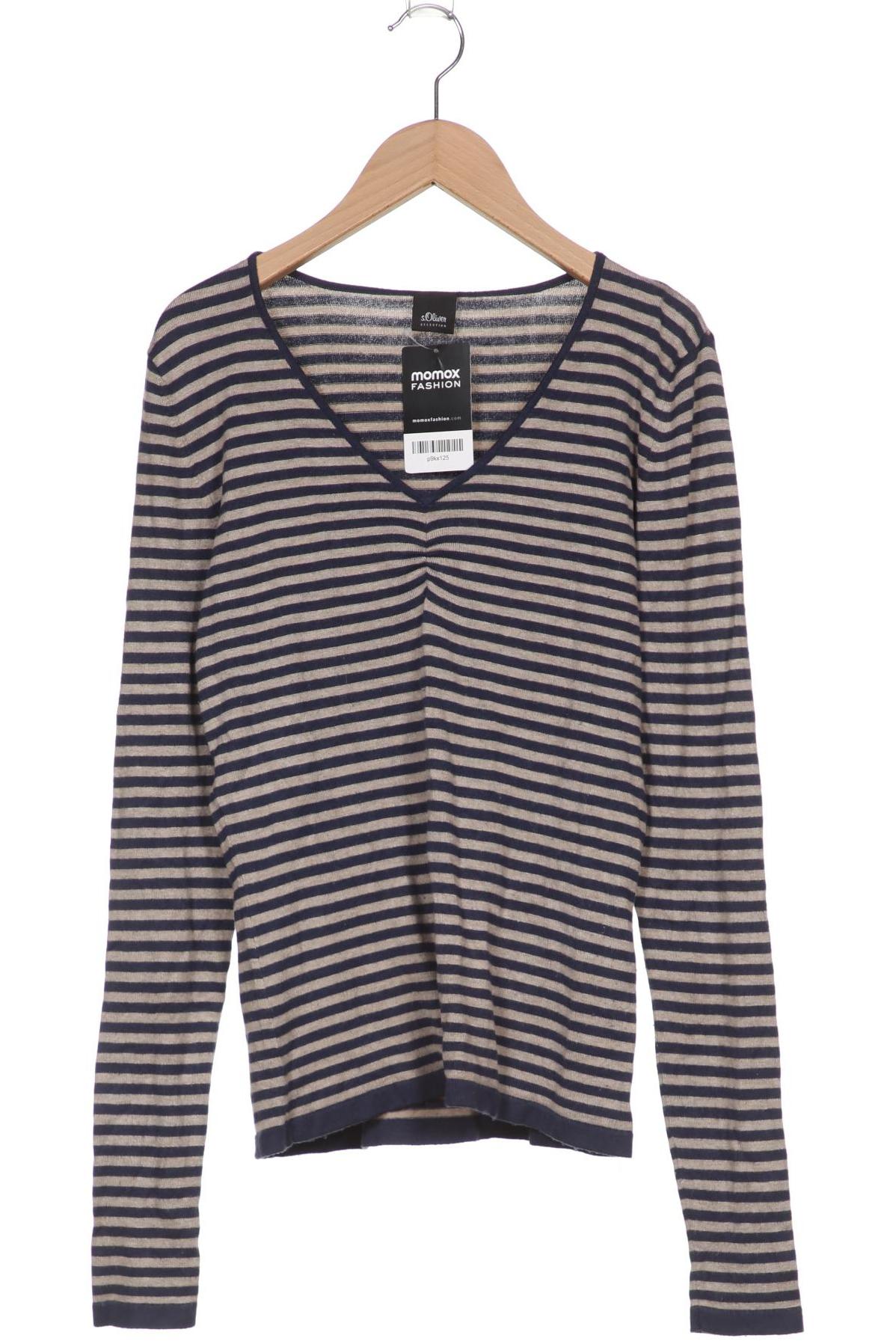 

s.Oliver Damen Pullover, marineblau