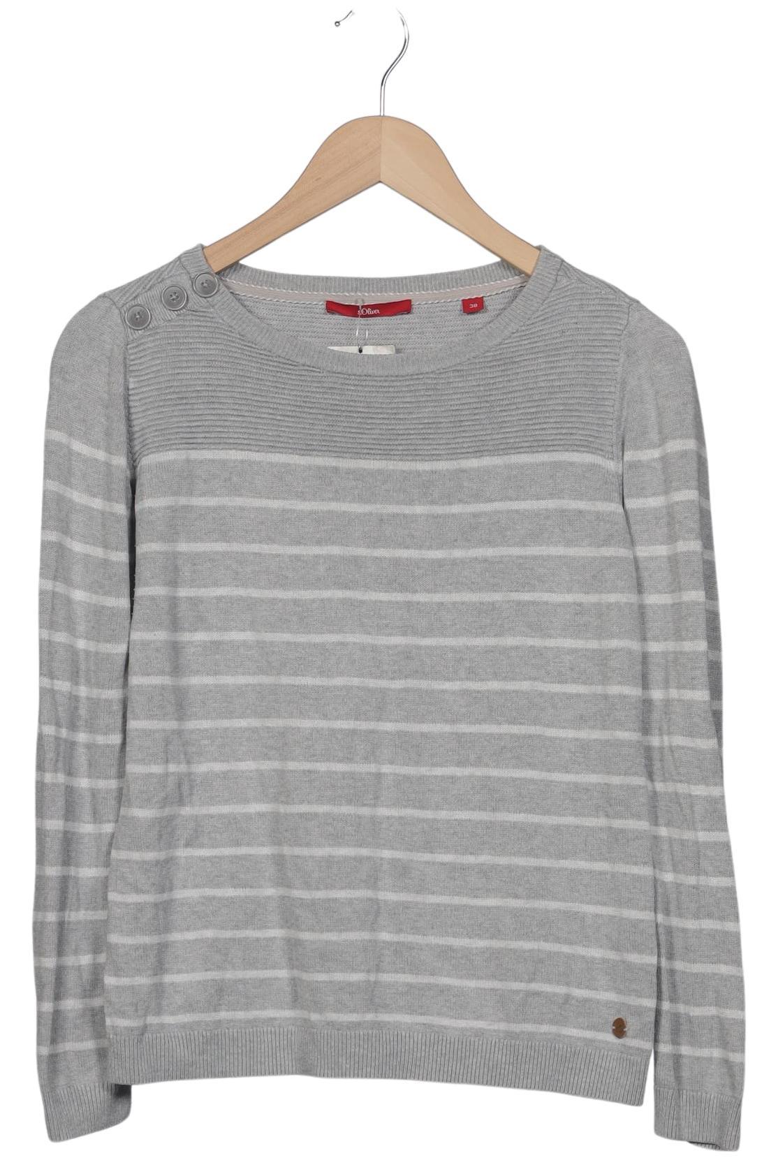 

s.Oliver Damen Pullover, grau, Gr. 38