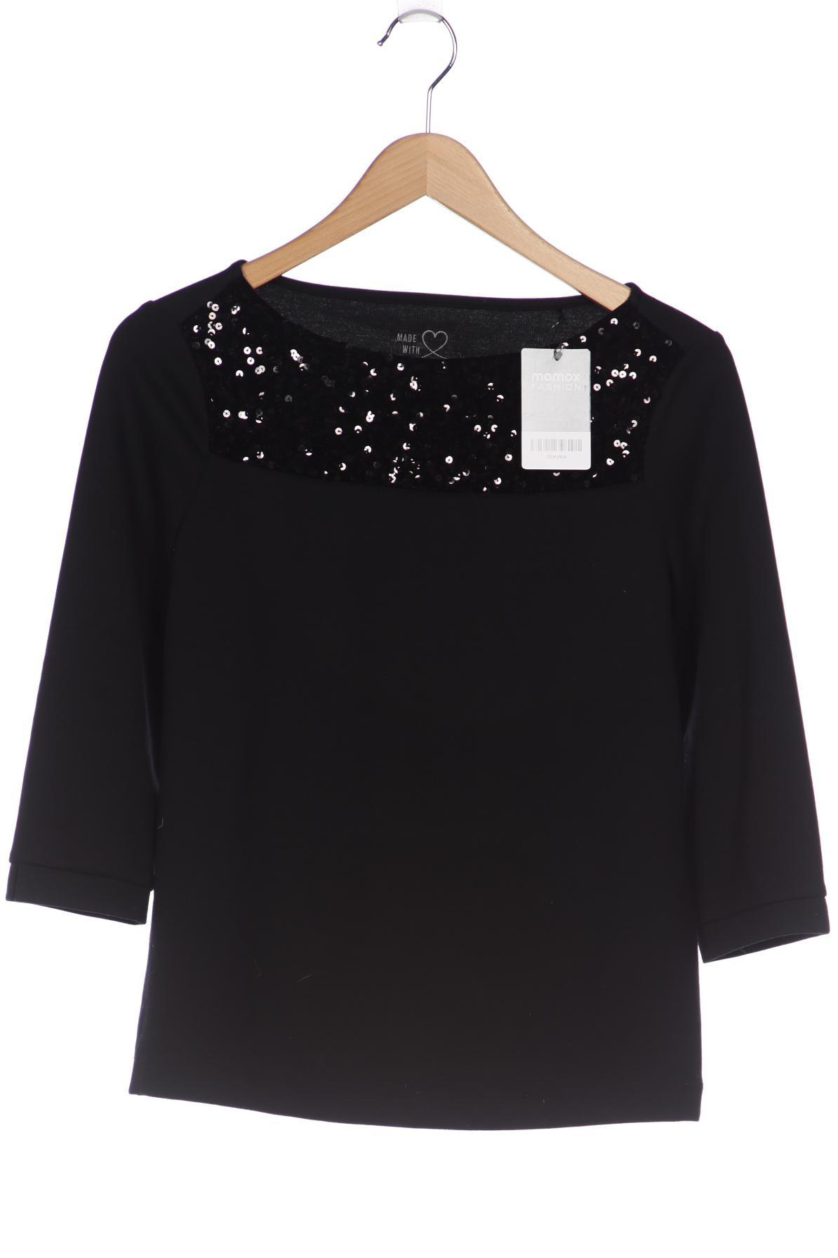 

s.Oliver Damen Langarmshirt, schwarz, Gr. 36
