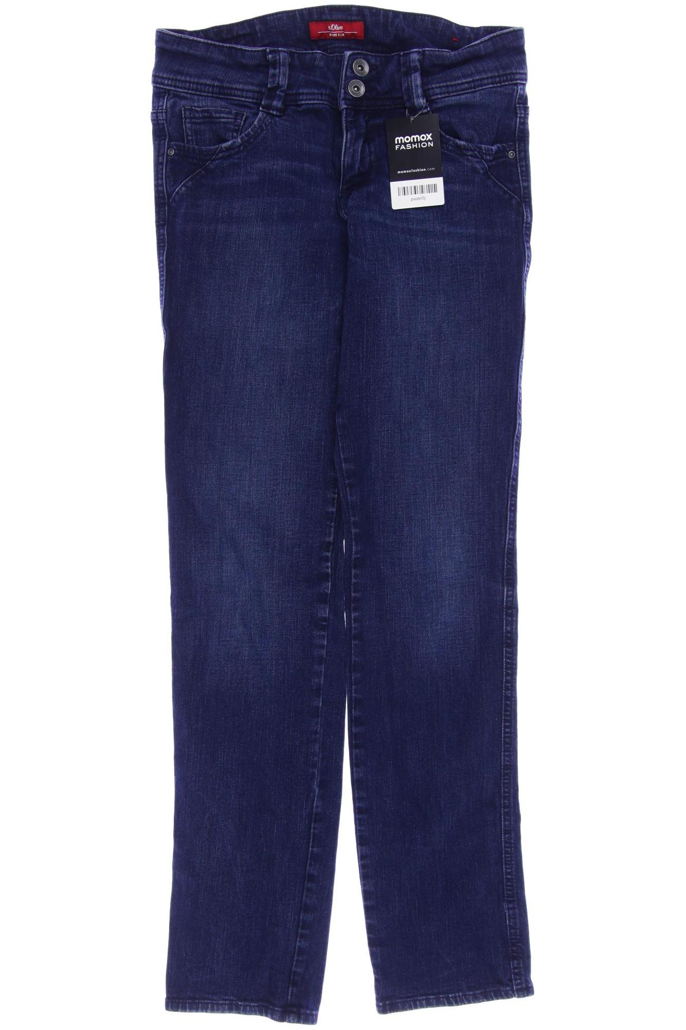 

s.Oliver Damen Jeans, marineblau