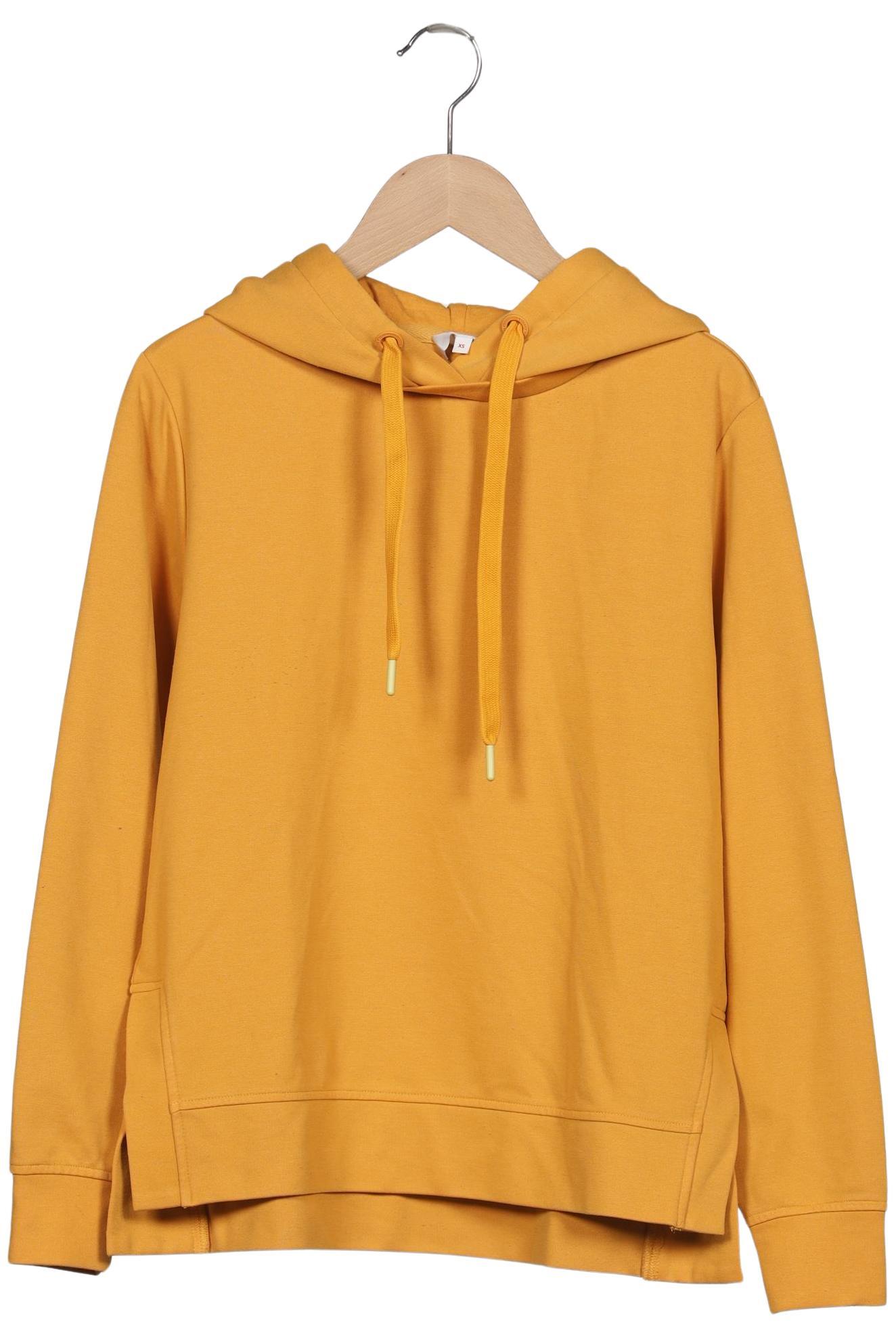 

s.Oliver Damen Kapuzenpullover, gelb, Gr. 34