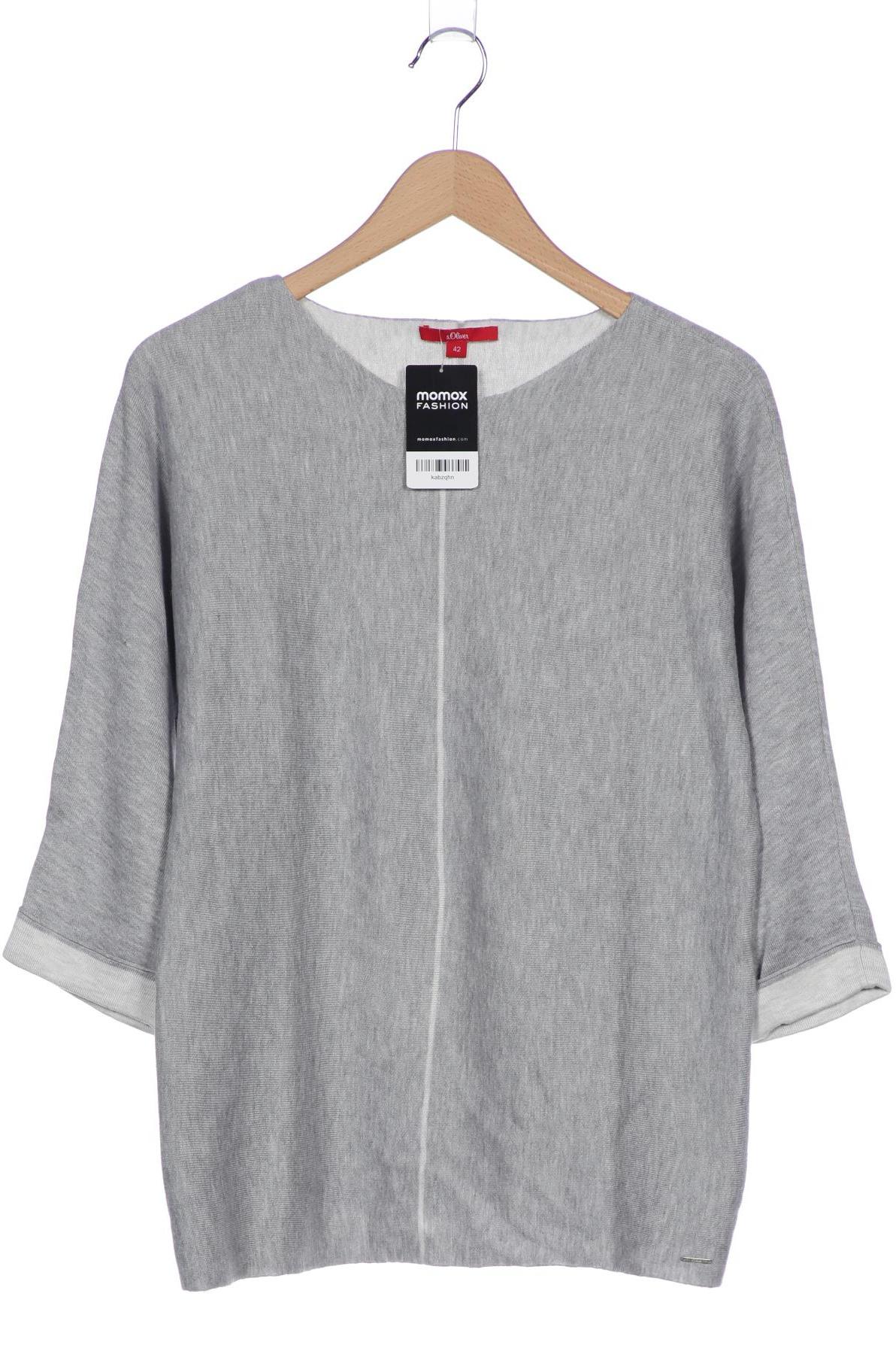 

s.Oliver Damen Pullover, grau, Gr. 42