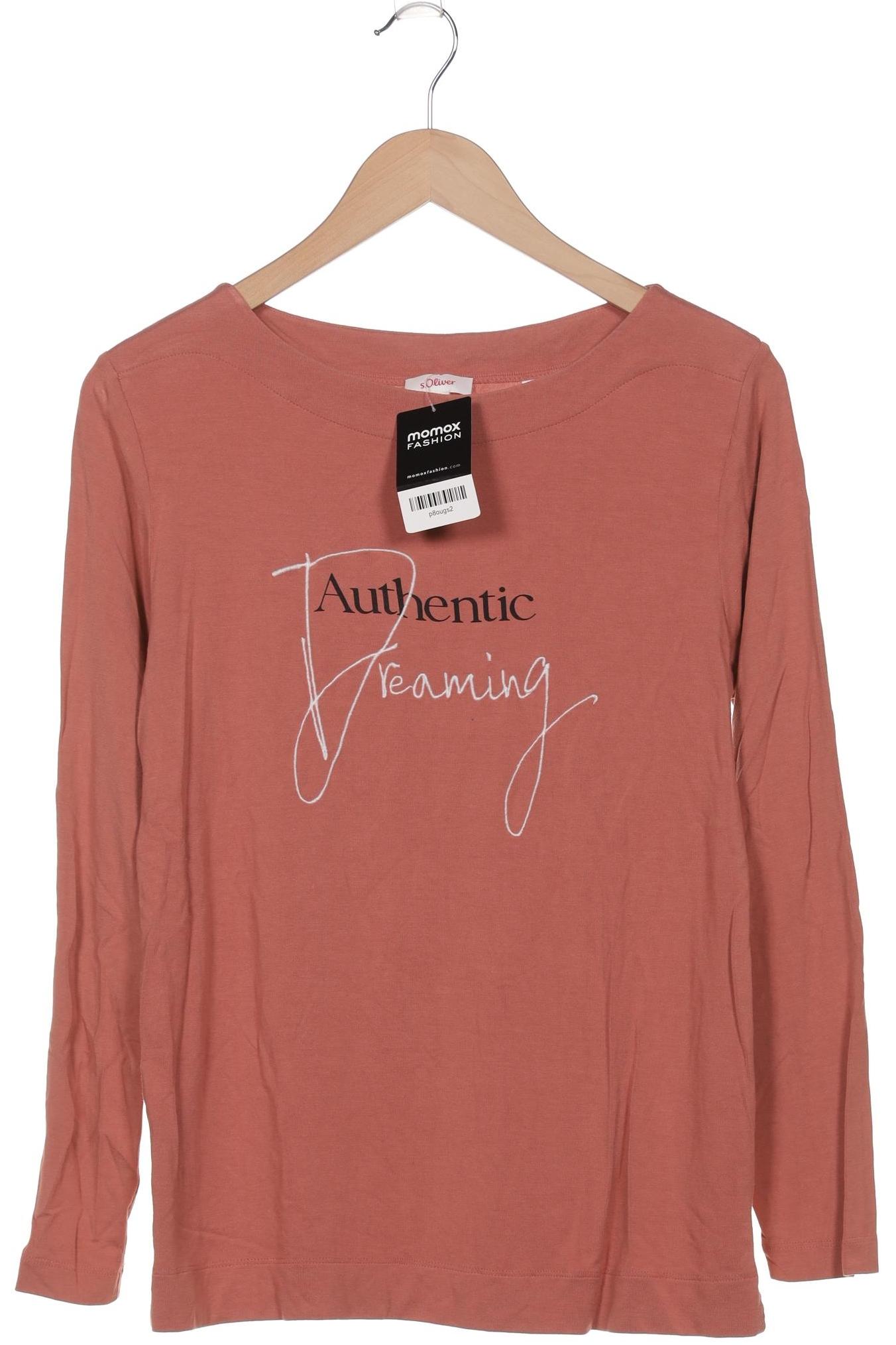 

s.Oliver Damen Langarmshirt, rot, Gr. 36