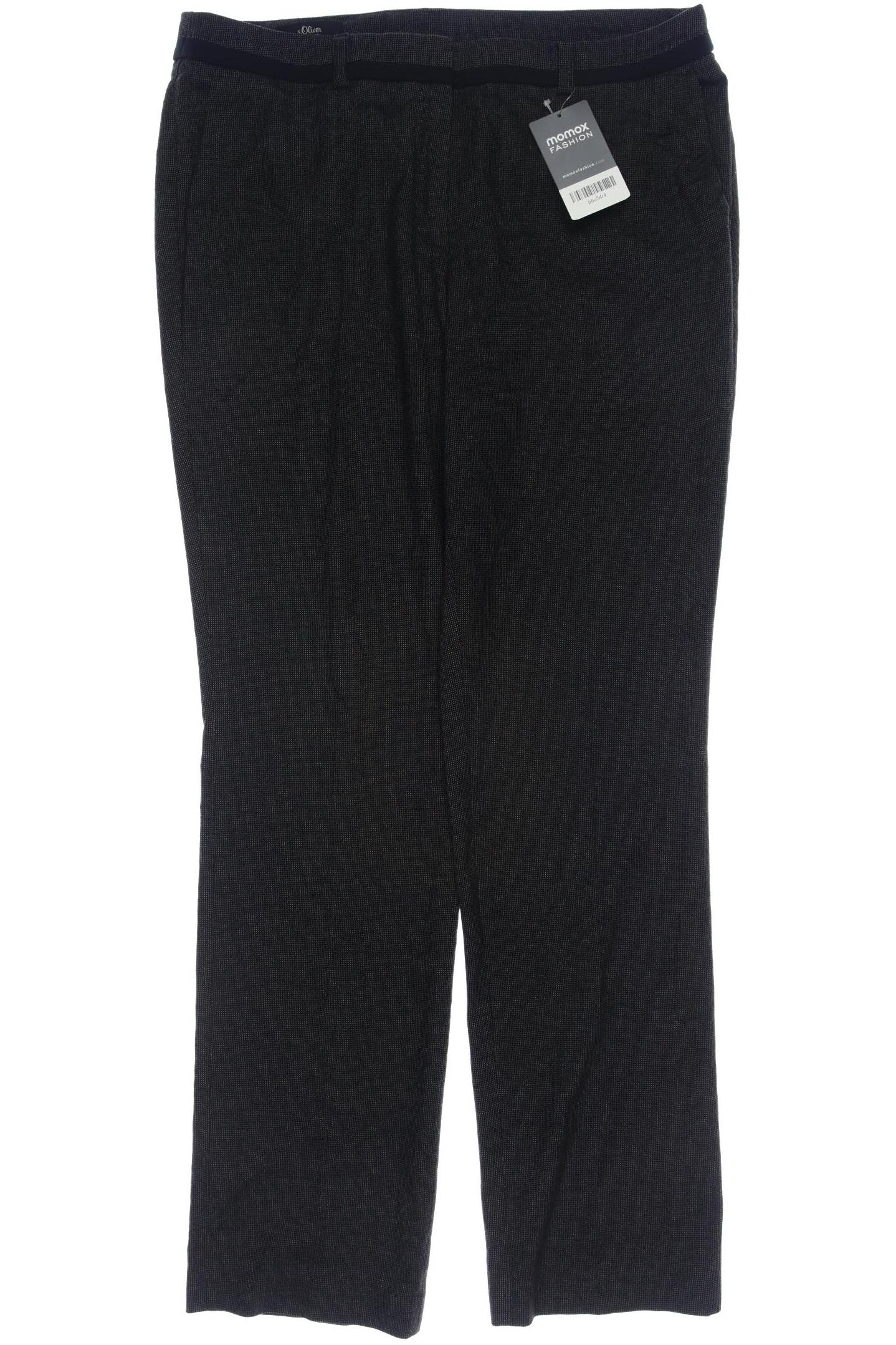 

s.Oliver Damen Stoffhose, schwarz, Gr. 40