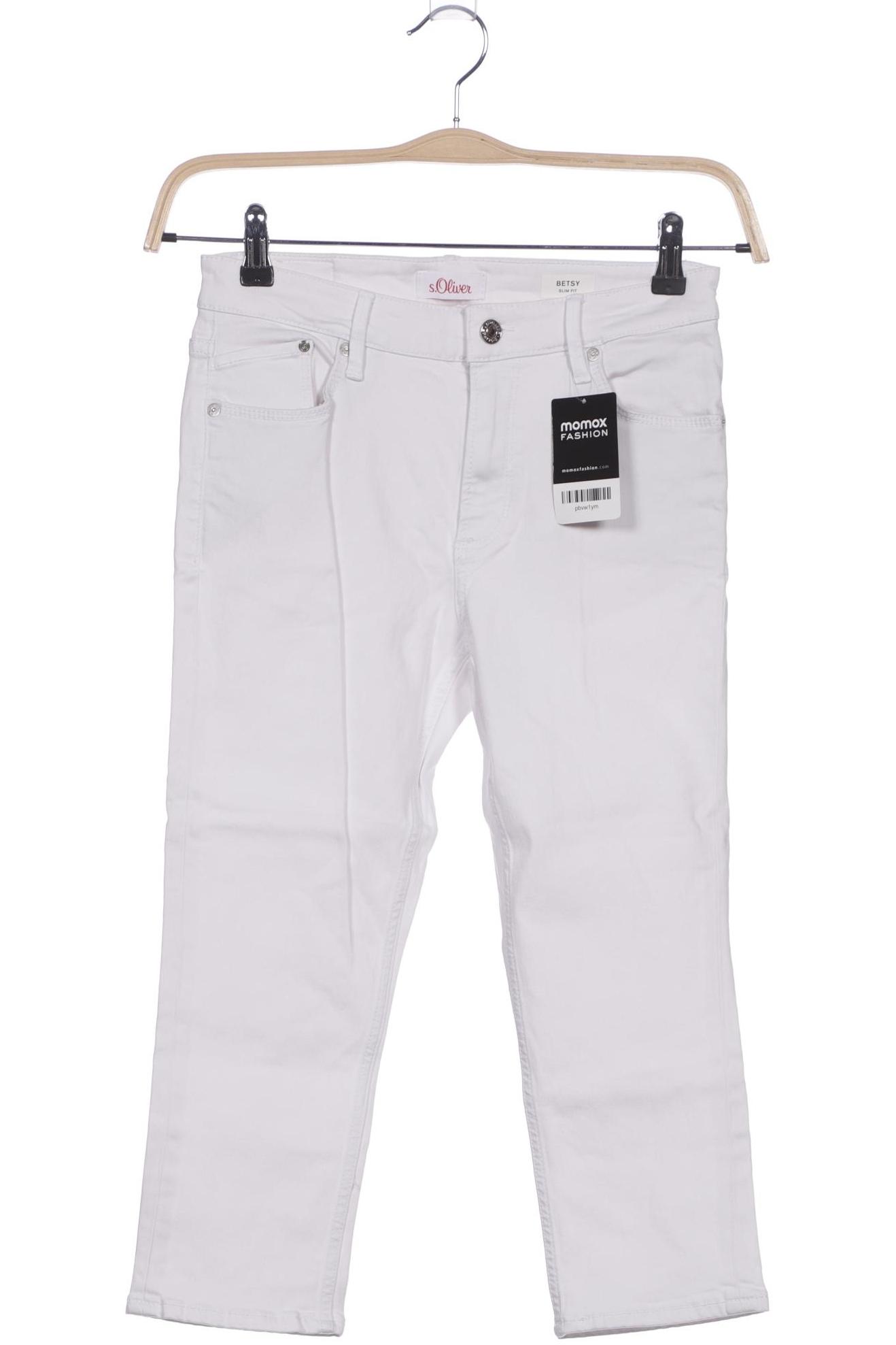 

s.Oliver Damen Jeans, weiß, Gr. 34