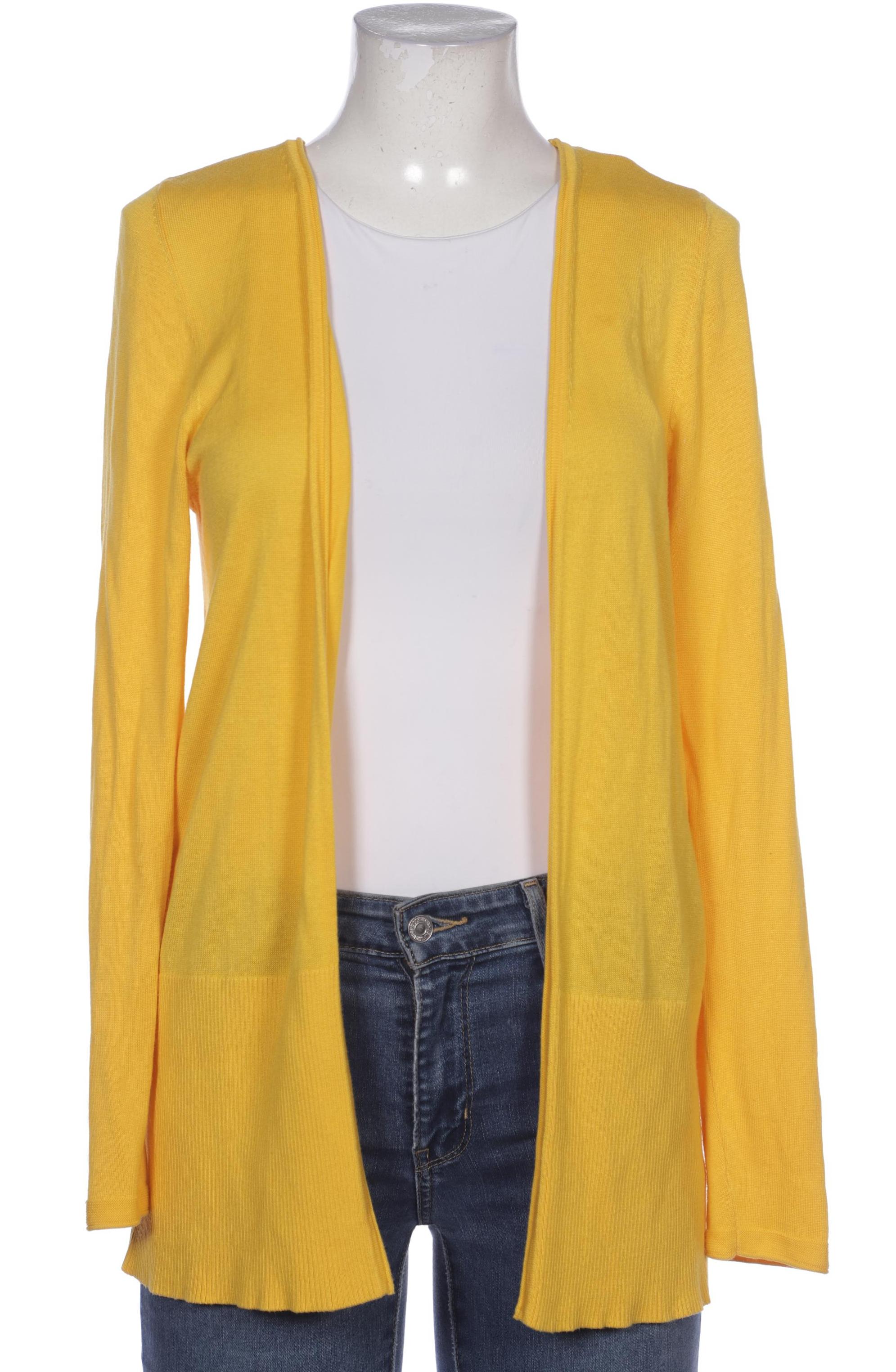 

s.Oliver Damen Strickjacke, gelb, Gr. 38
