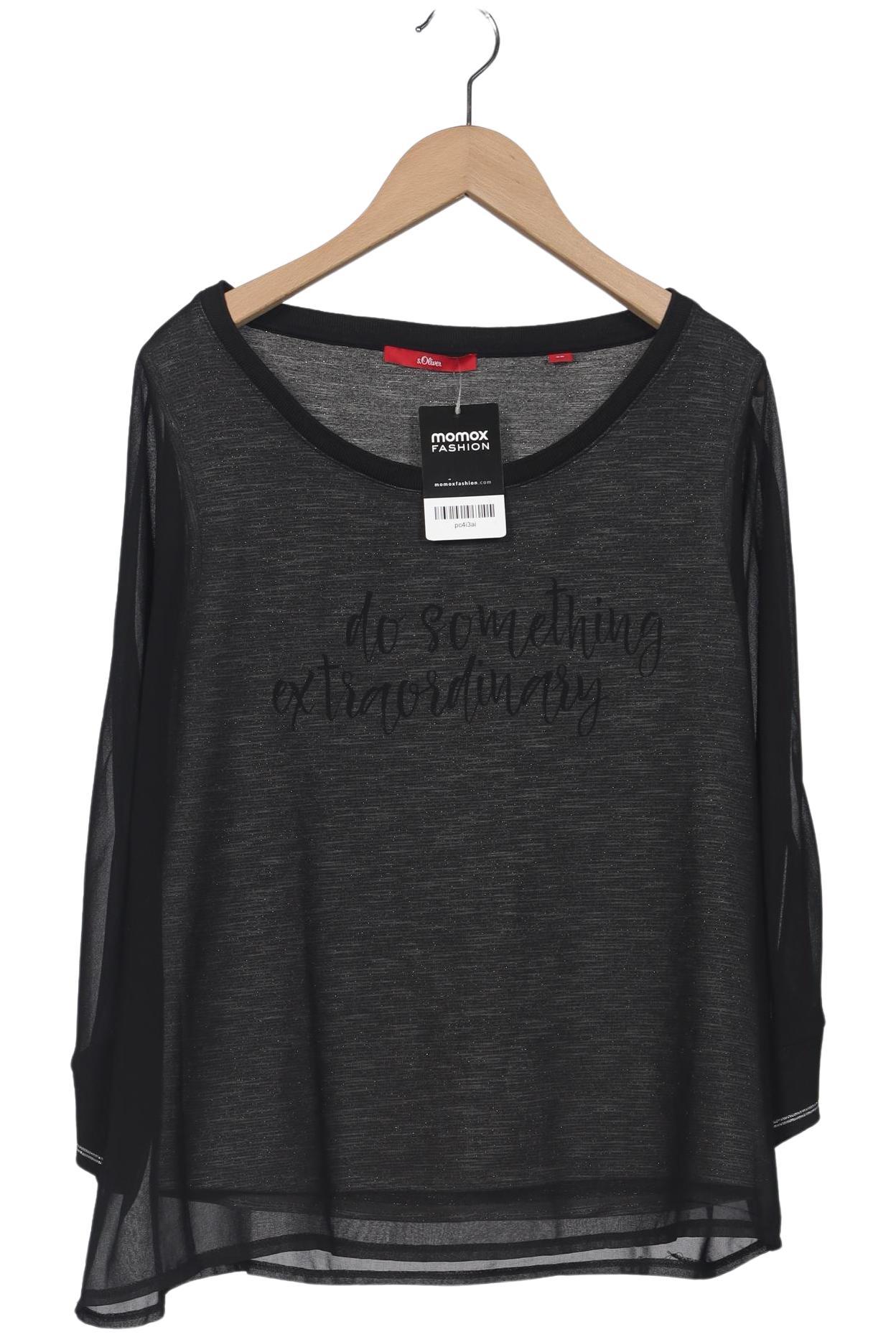 

s.Oliver Damen Bluse, schwarz, Gr. 36