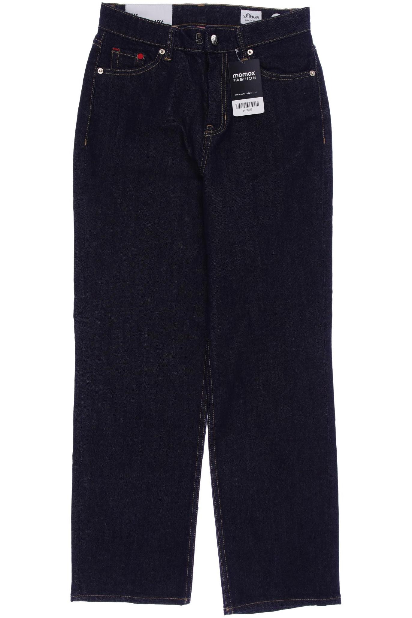 

s.Oliver Damen Jeans, marineblau