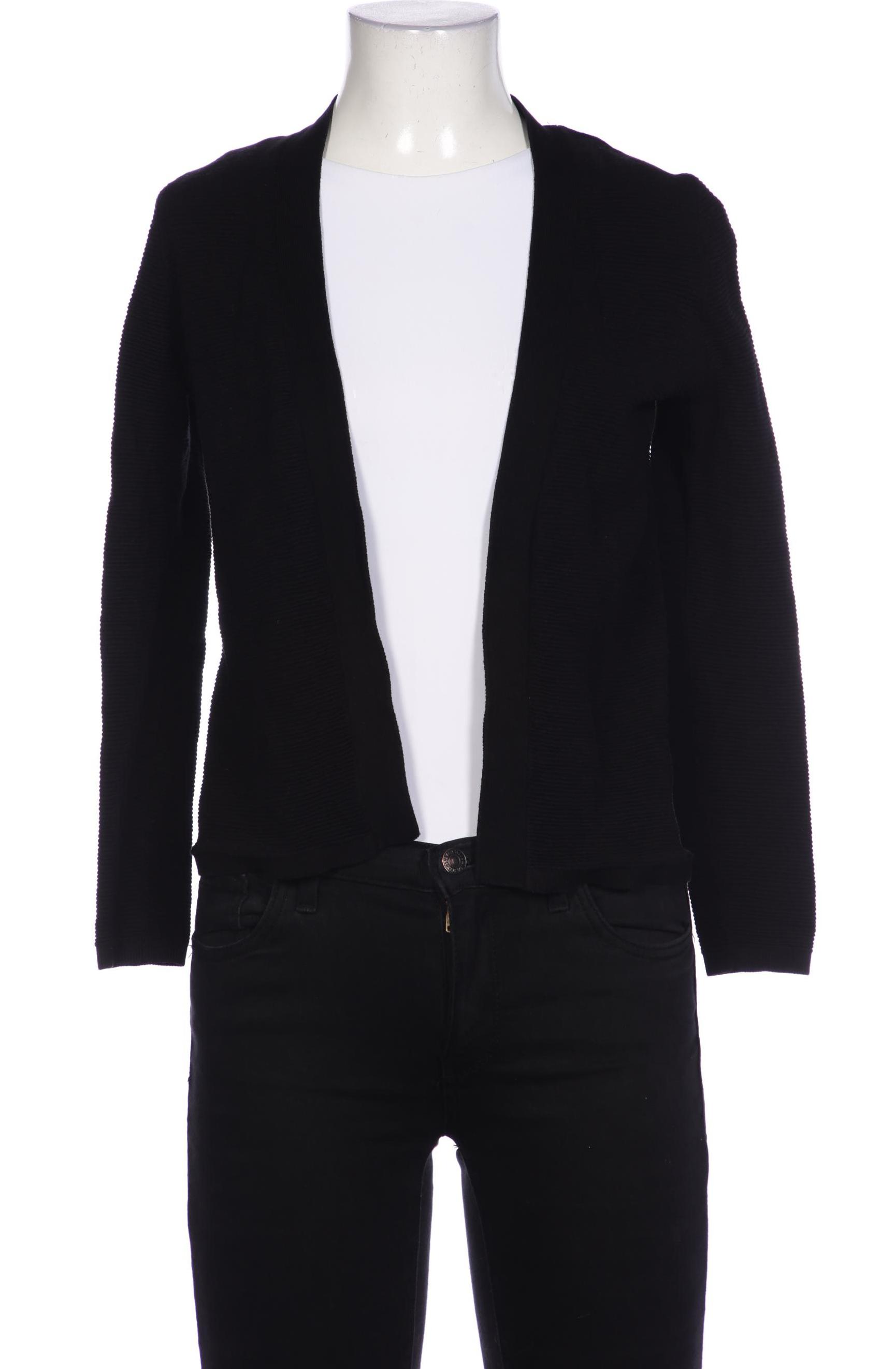 

s.Oliver Damen Strickjacke, schwarz, Gr. 36