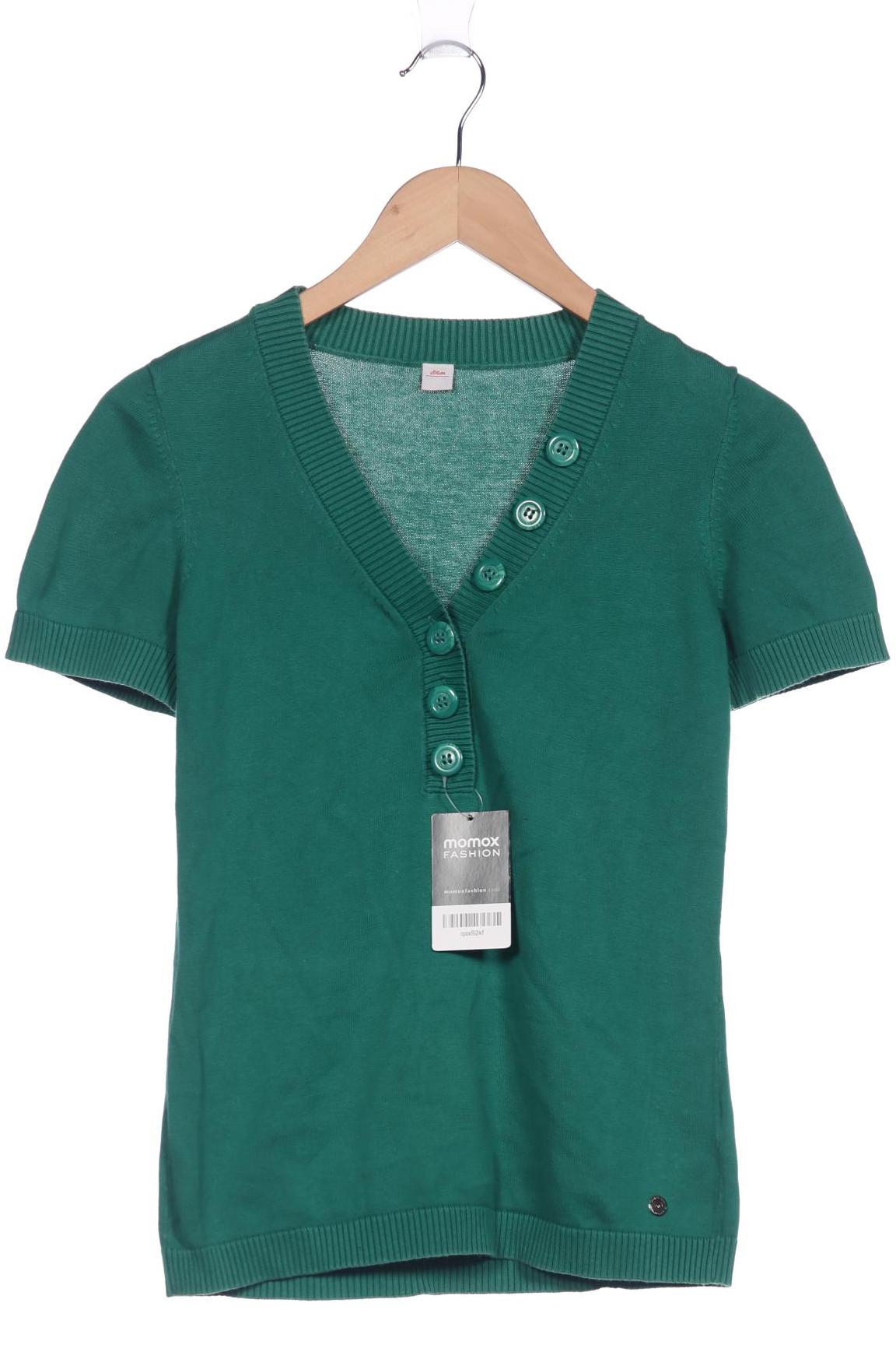 

s.Oliver Damen Pullover, grün, Gr. 36