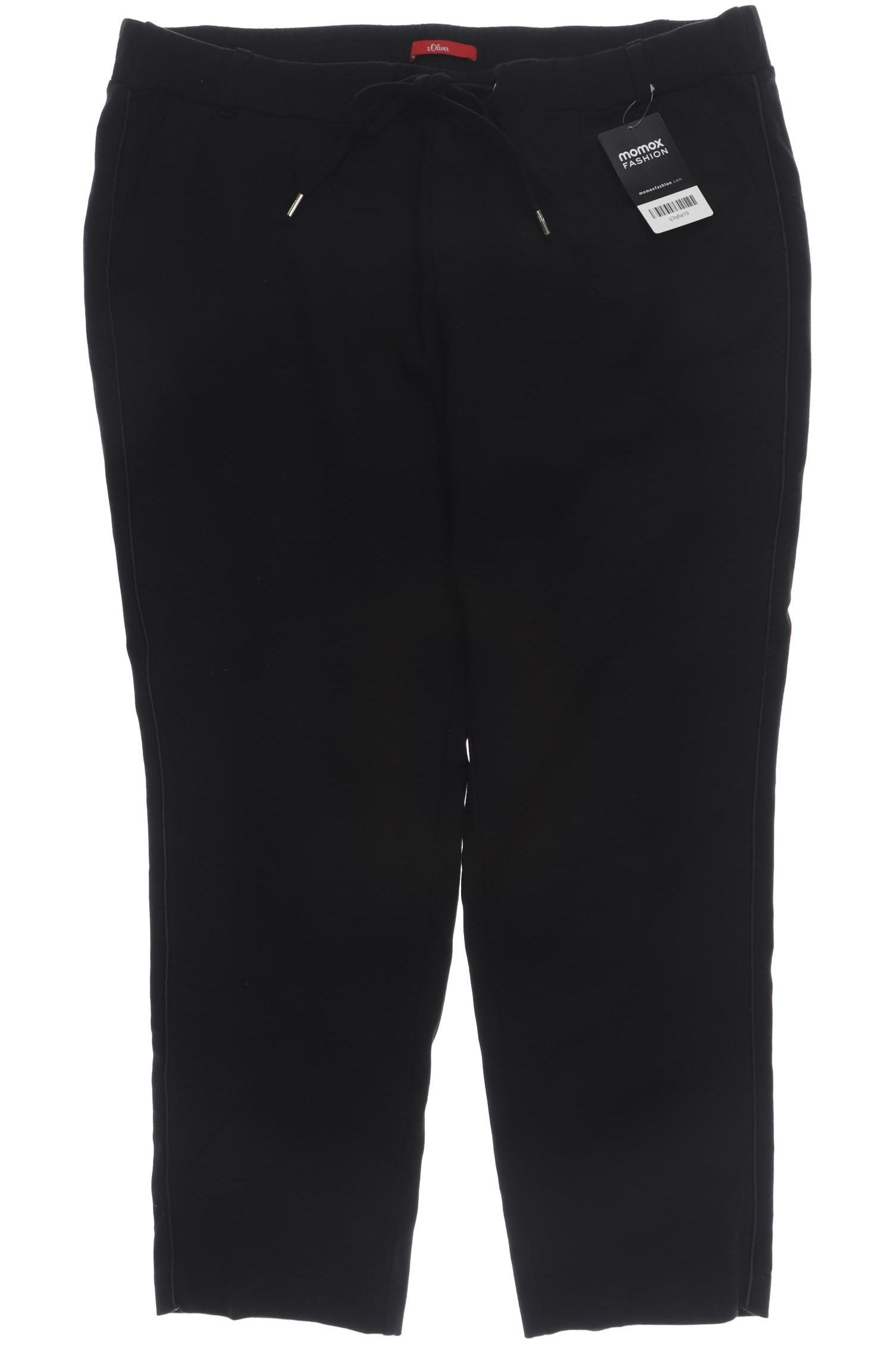 

s.Oliver Damen Stoffhose, schwarz