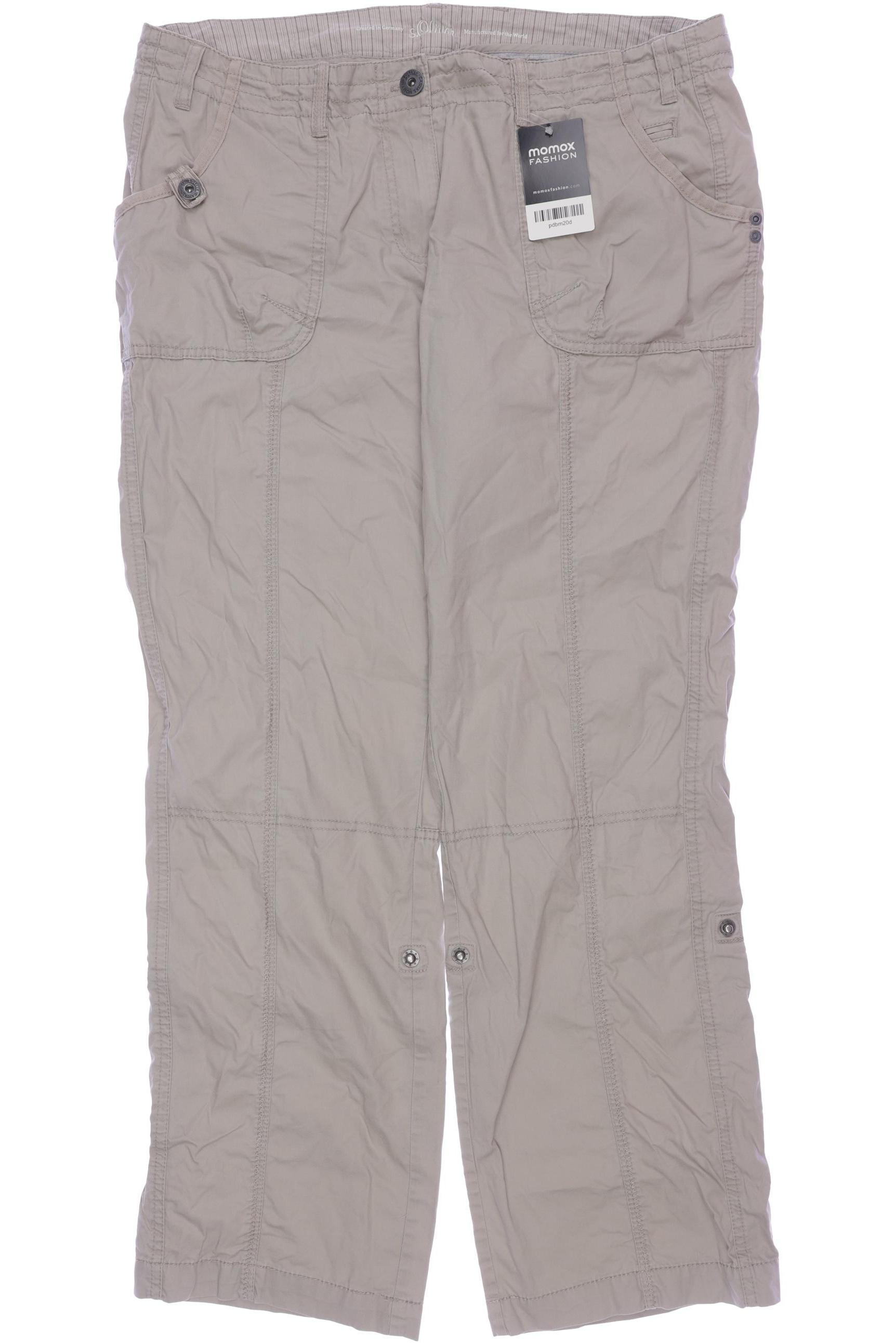 

s.Oliver Damen Stoffhose, beige, Gr. 35