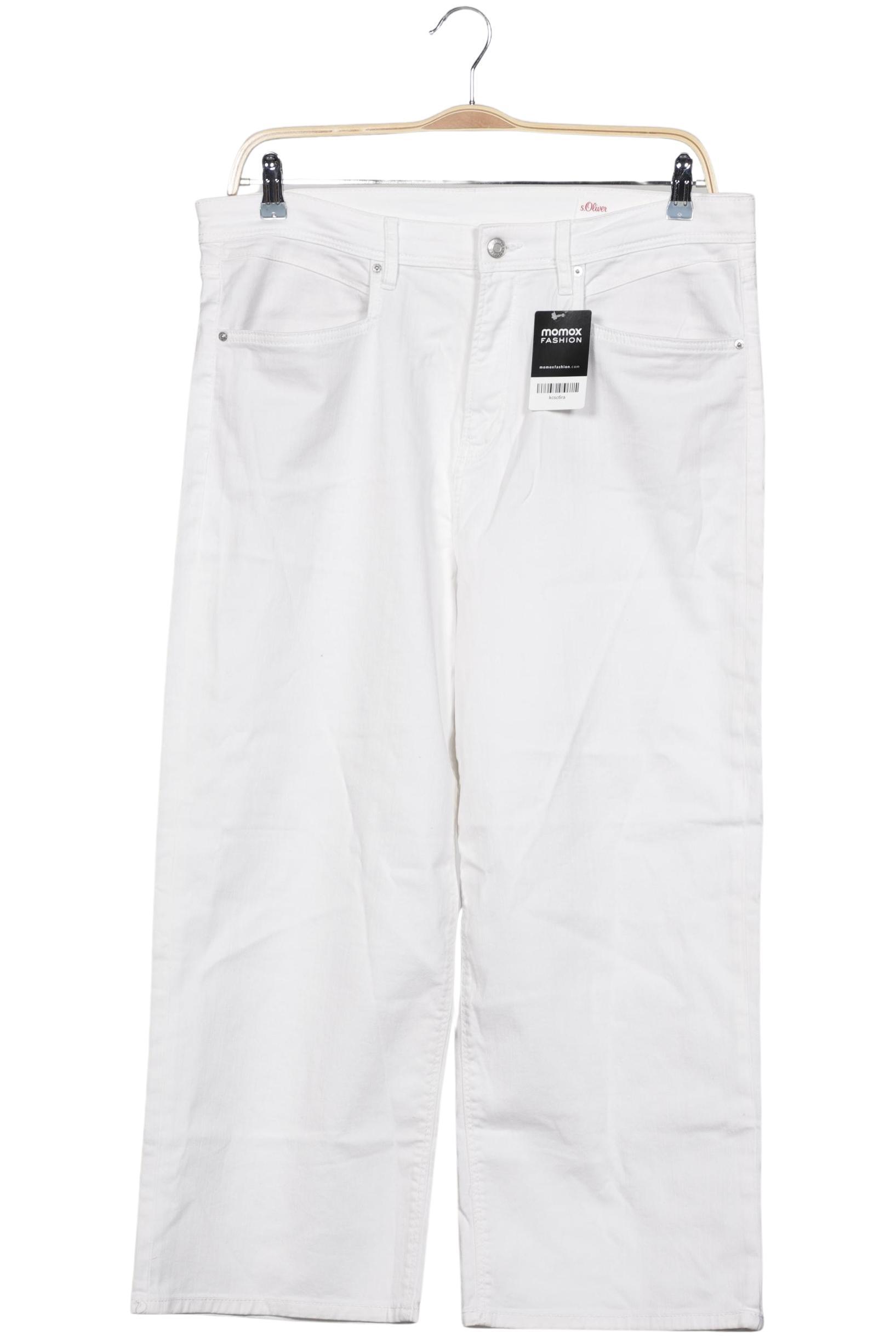 

s.Oliver Damen Jeans, weiß, Gr. 44