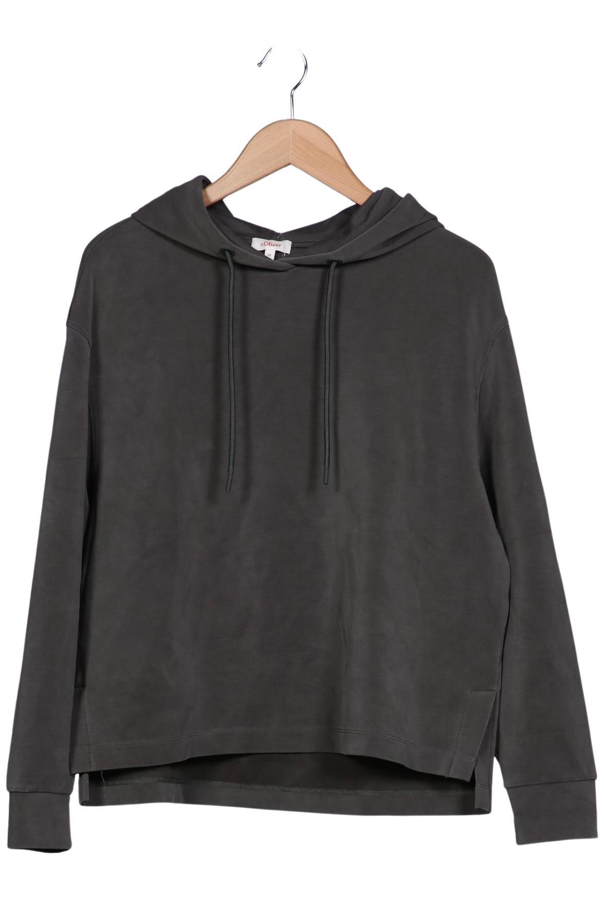 

s.Oliver Damen Kapuzenpullover, grau, Gr. 38