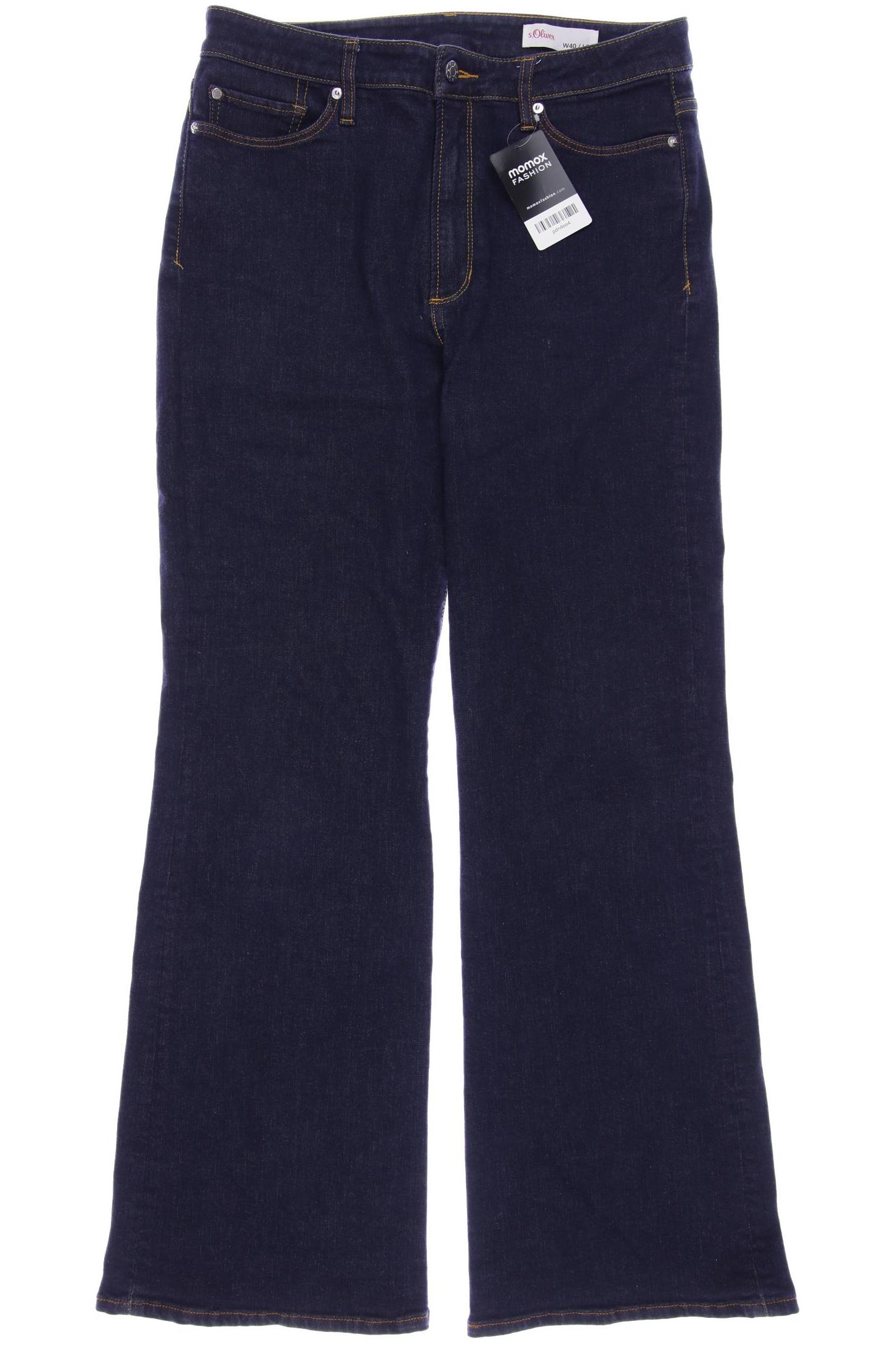 

s.Oliver Damen Jeans, marineblau