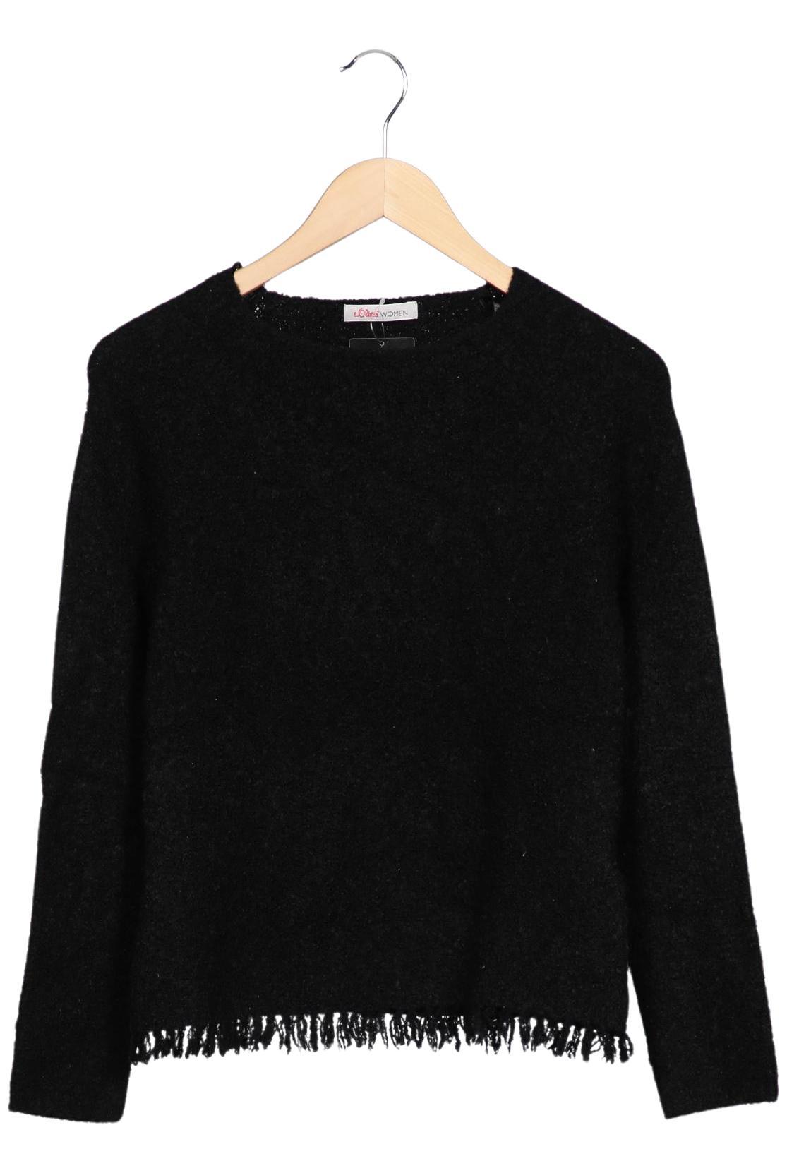 

s.Oliver Damen Pullover, schwarz, Gr. 36