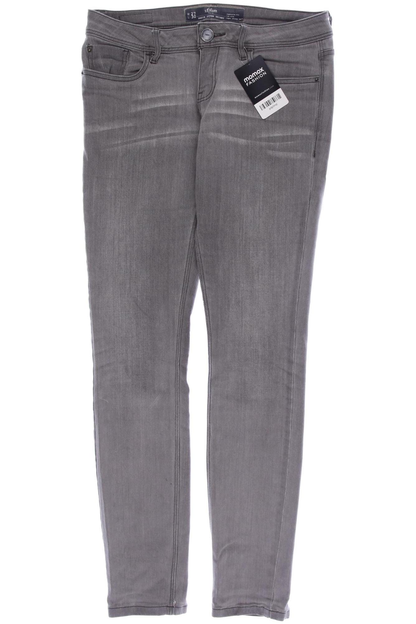 

s.Oliver Damen Jeans, grau