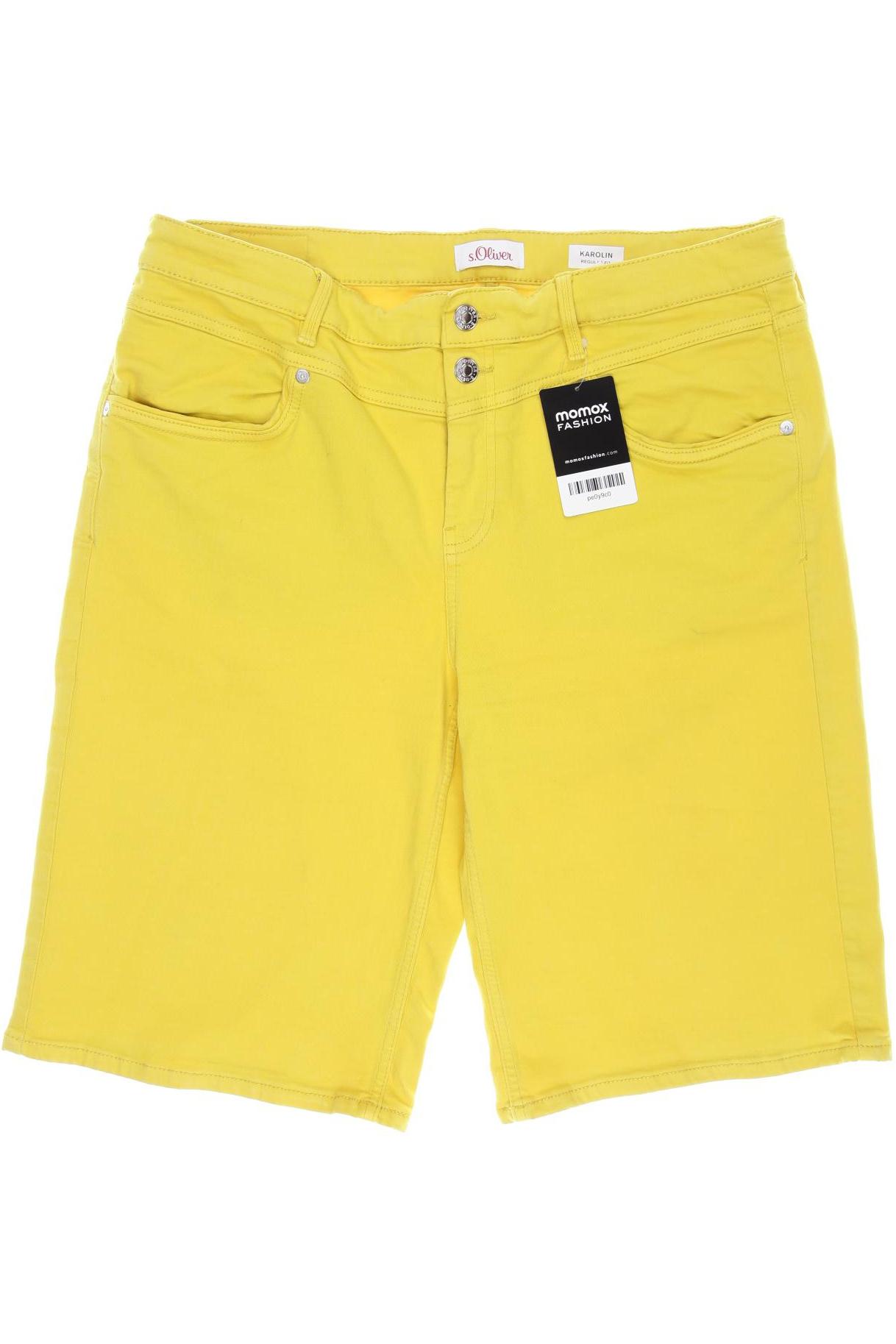 

s.Oliver Damen Shorts, gelb