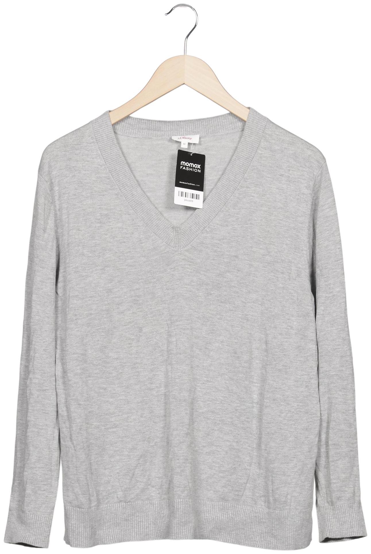 

s.Oliver Damen Pullover, grau, Gr. 42