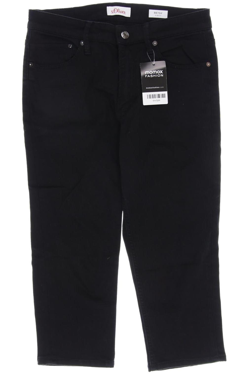 

s.Oliver Damen Shorts, schwarz