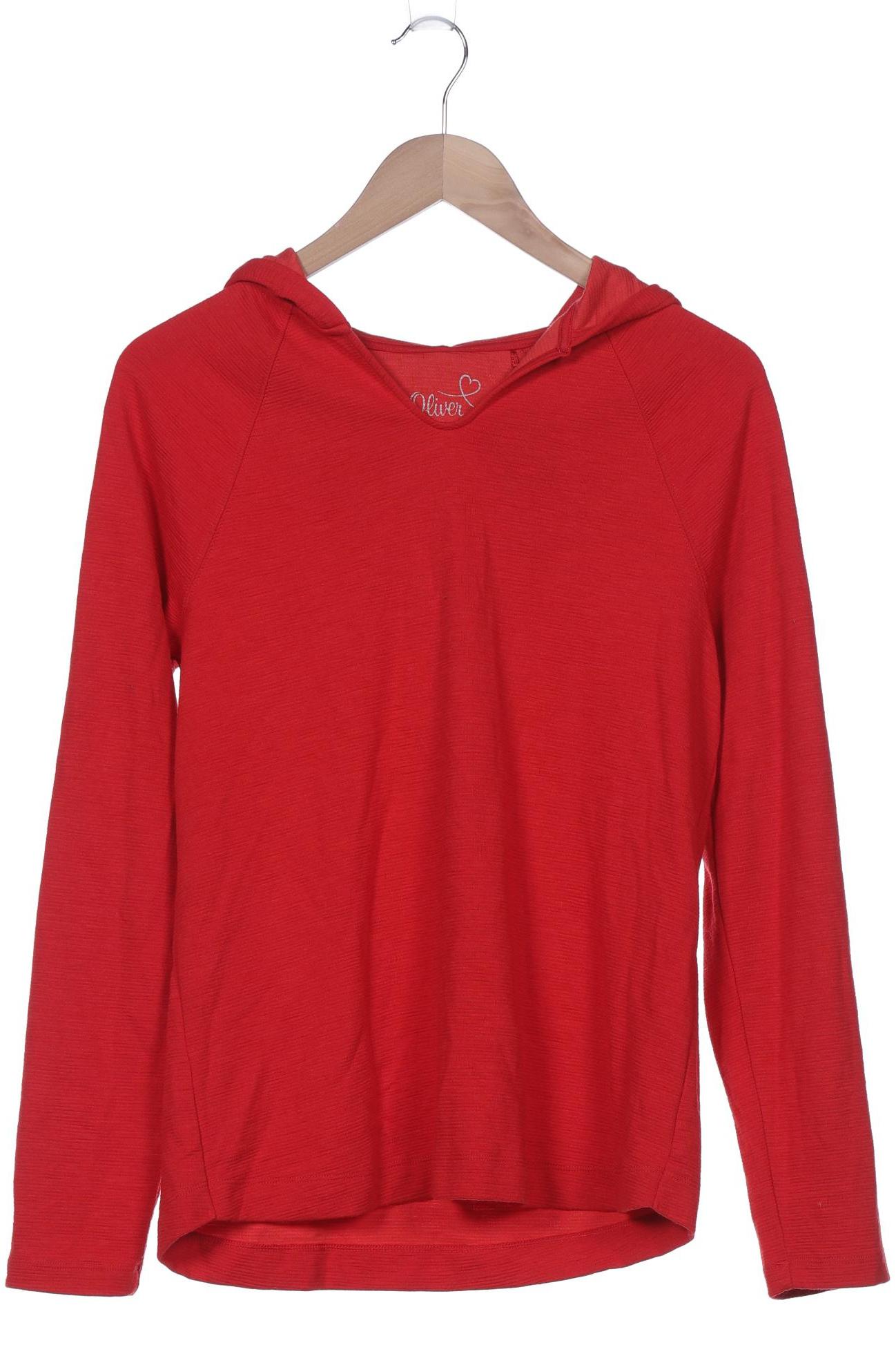 

s.Oliver Damen Kapuzenpullover, rot, Gr. 38