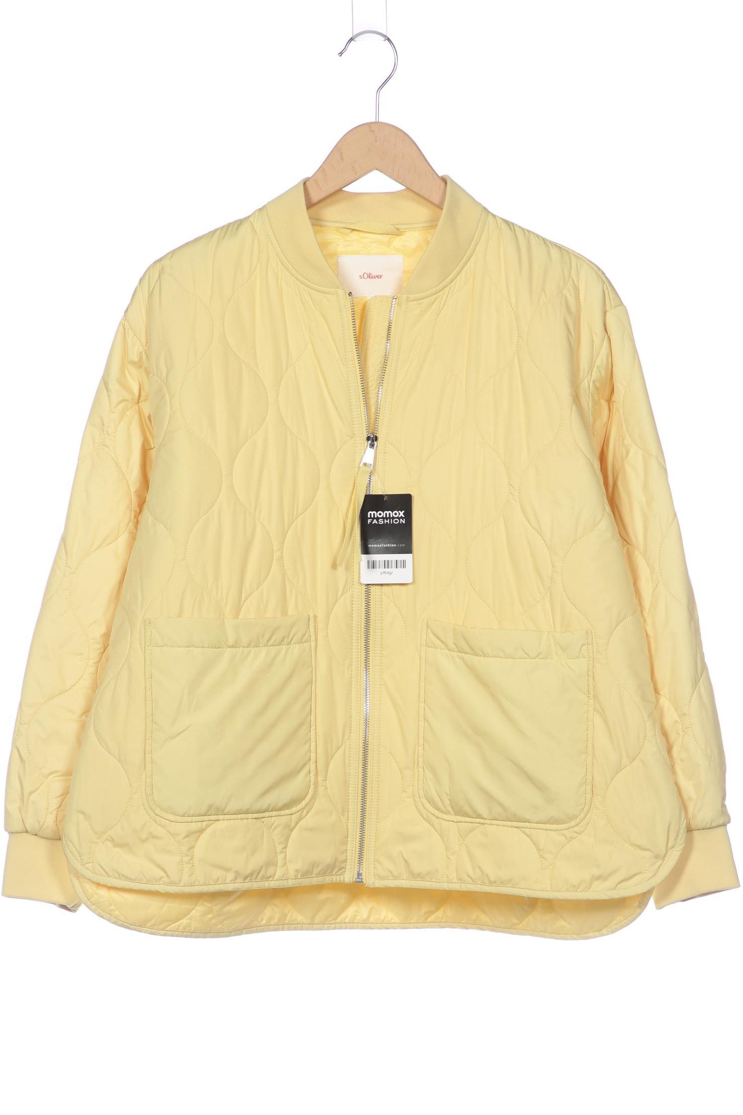 

s.Oliver Damen Jacke, gelb, Gr. 38