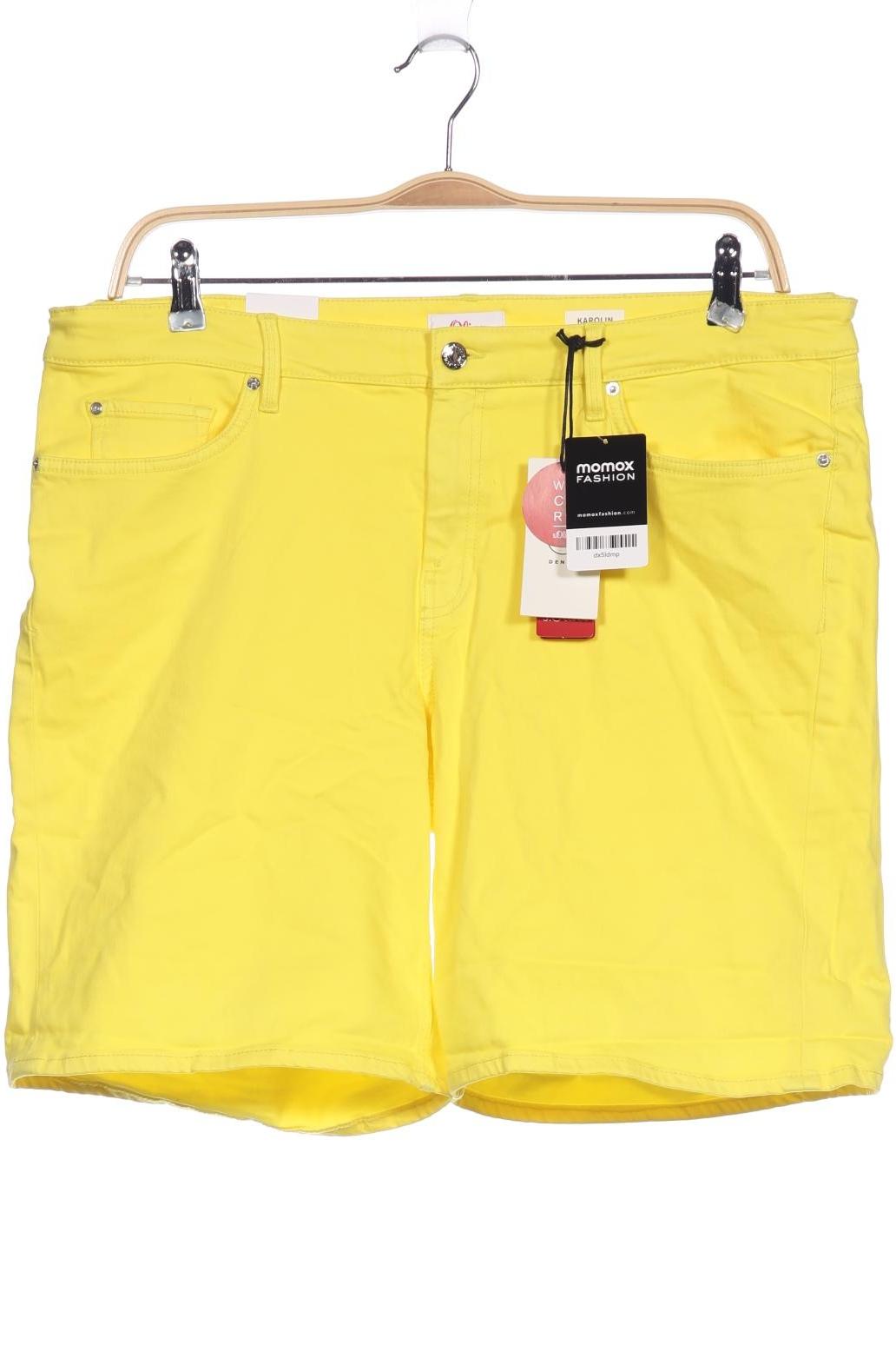 

s.Oliver Damen Shorts, gelb, Gr. 46