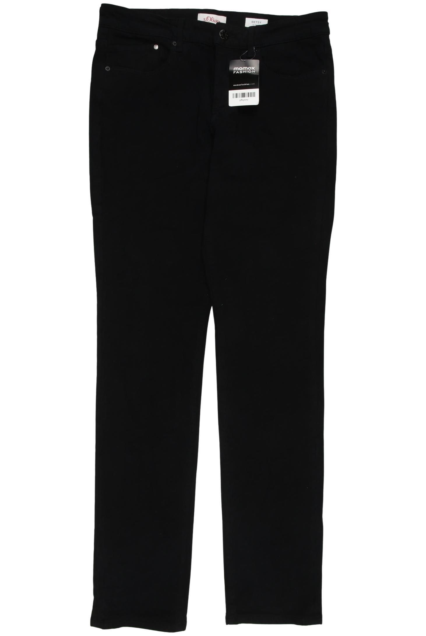 

s.Oliver Damen Jeans, schwarz, Gr. 38