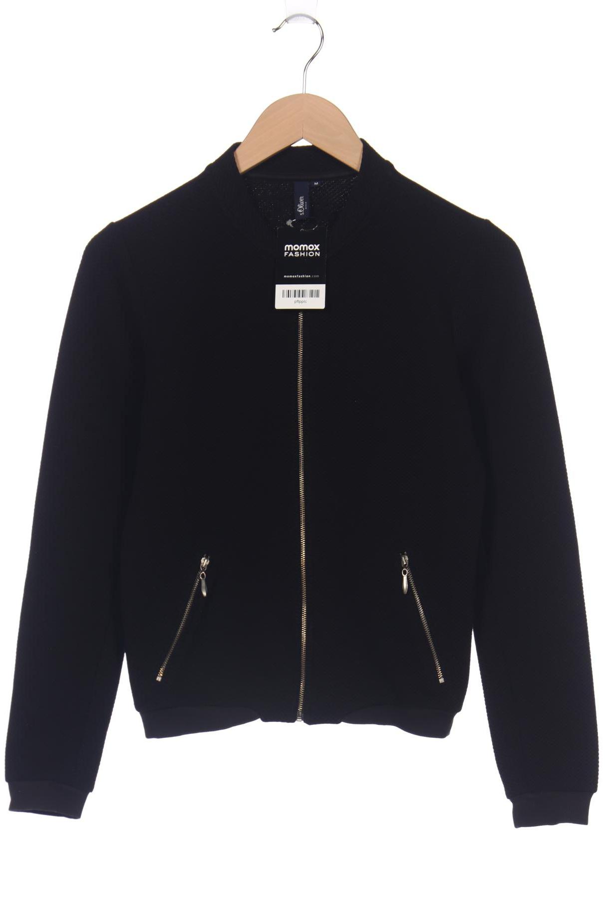 

s.Oliver Damen Strickjacke, schwarz