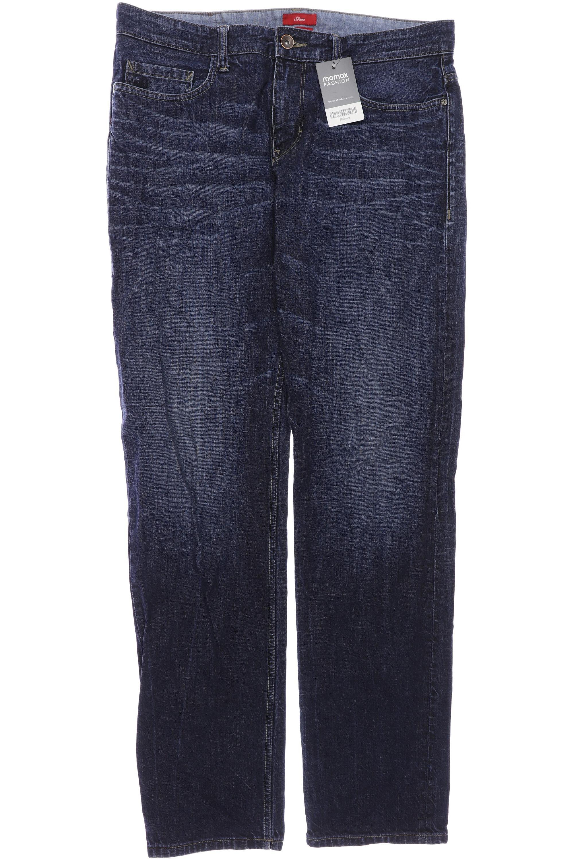 

s.Oliver Damen Jeans, blau