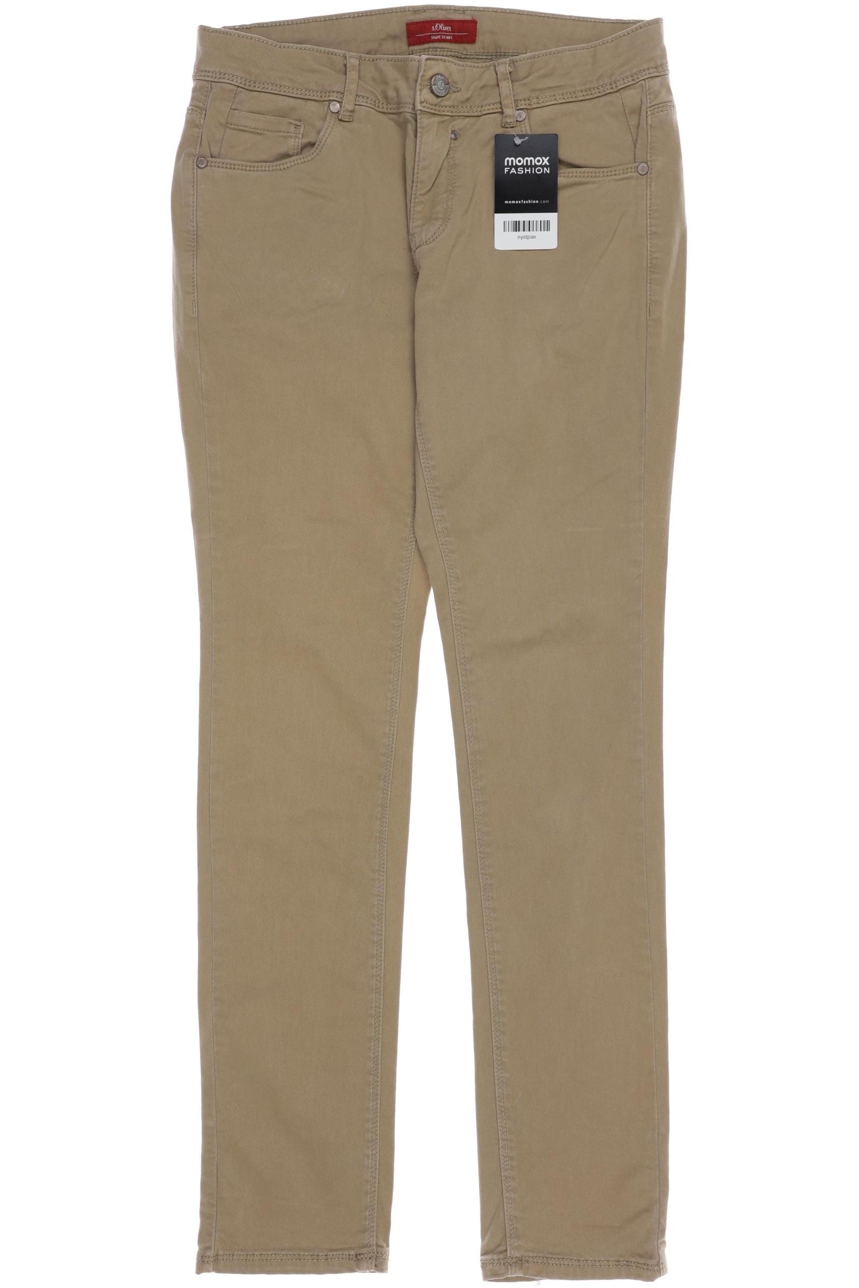 

s.Oliver Damen Jeans, beige, Gr. 30