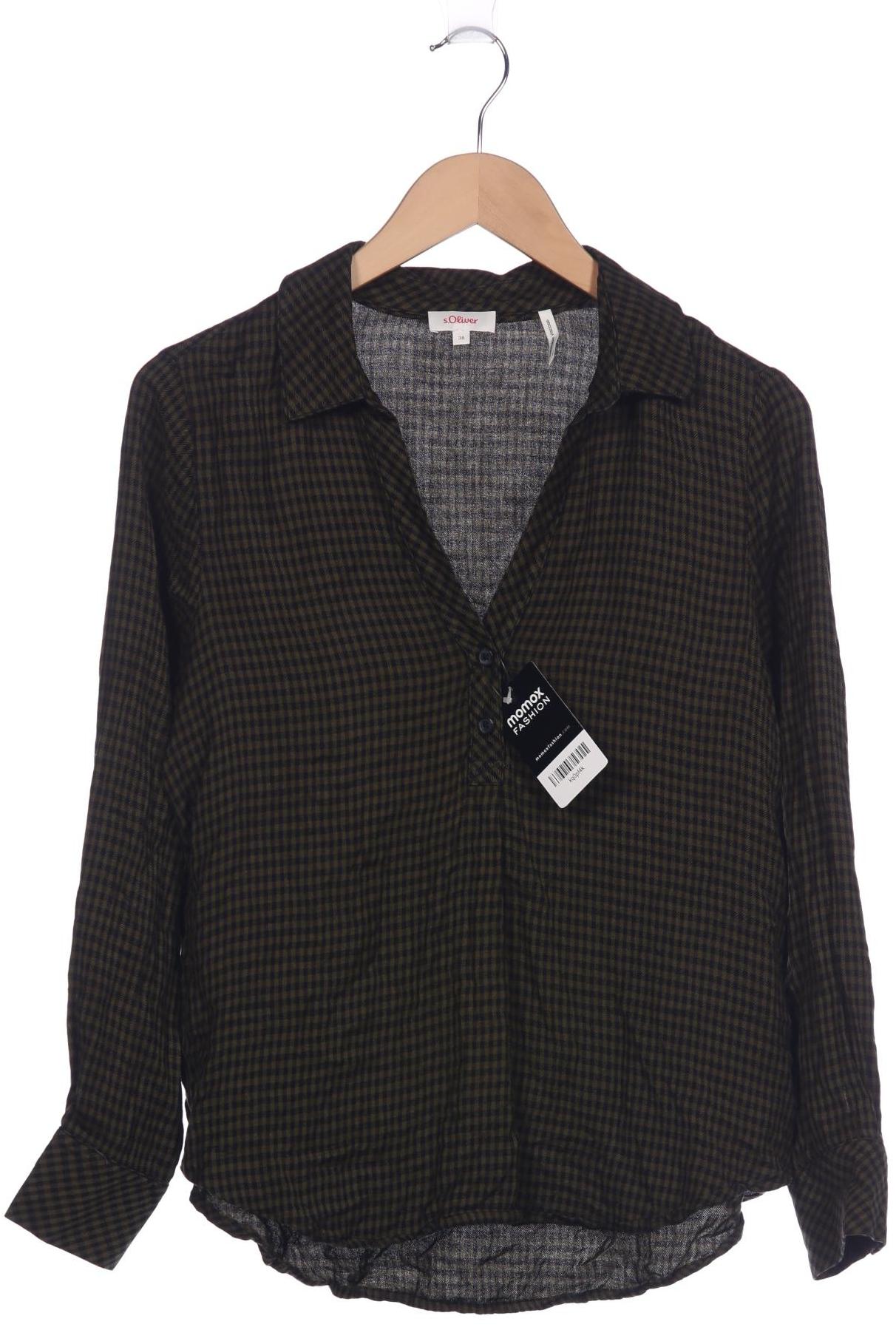 

s.Oliver Damen Langarmshirt, grün, Gr. 38