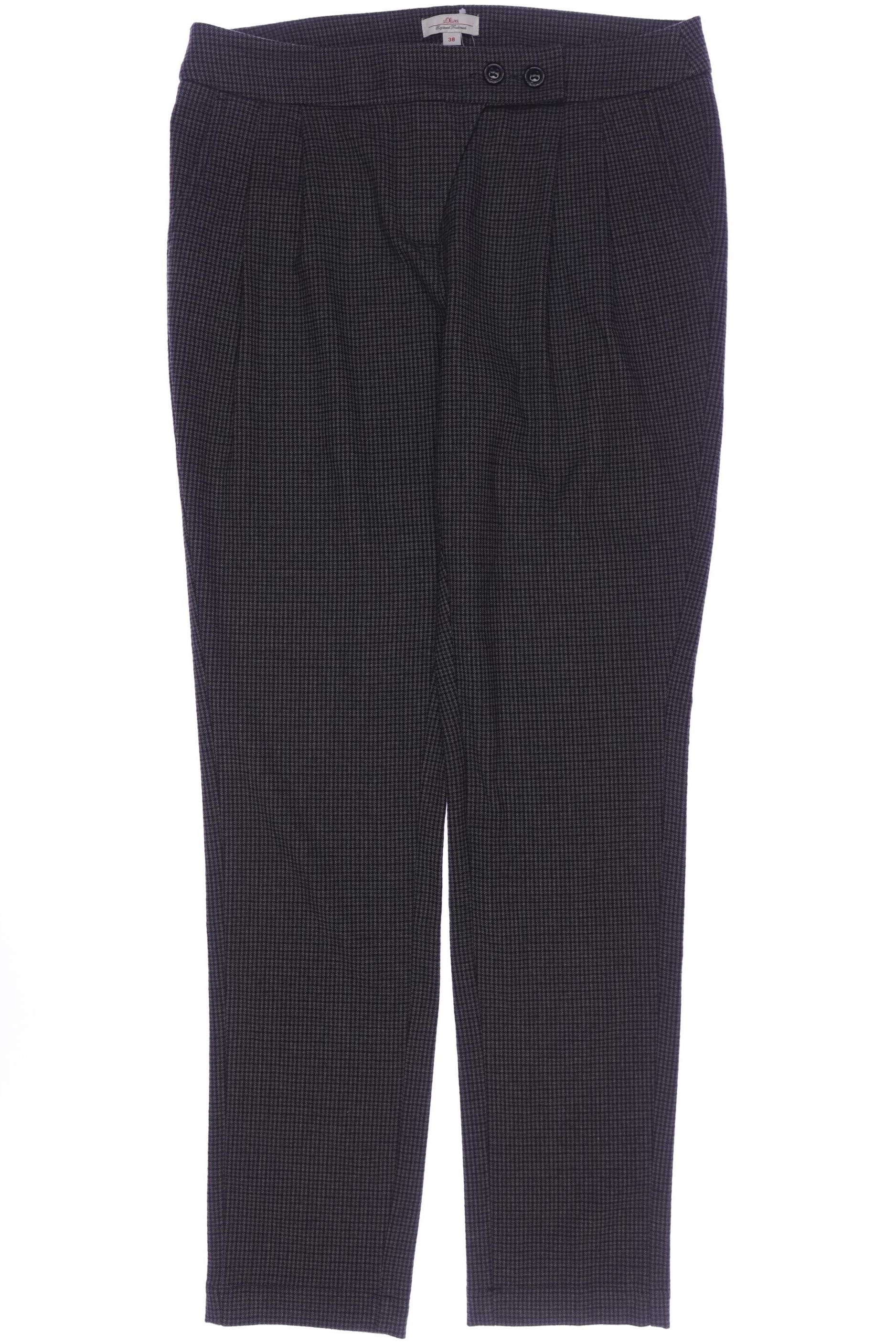 

s.Oliver Damen Stoffhose, grau, Gr. 38