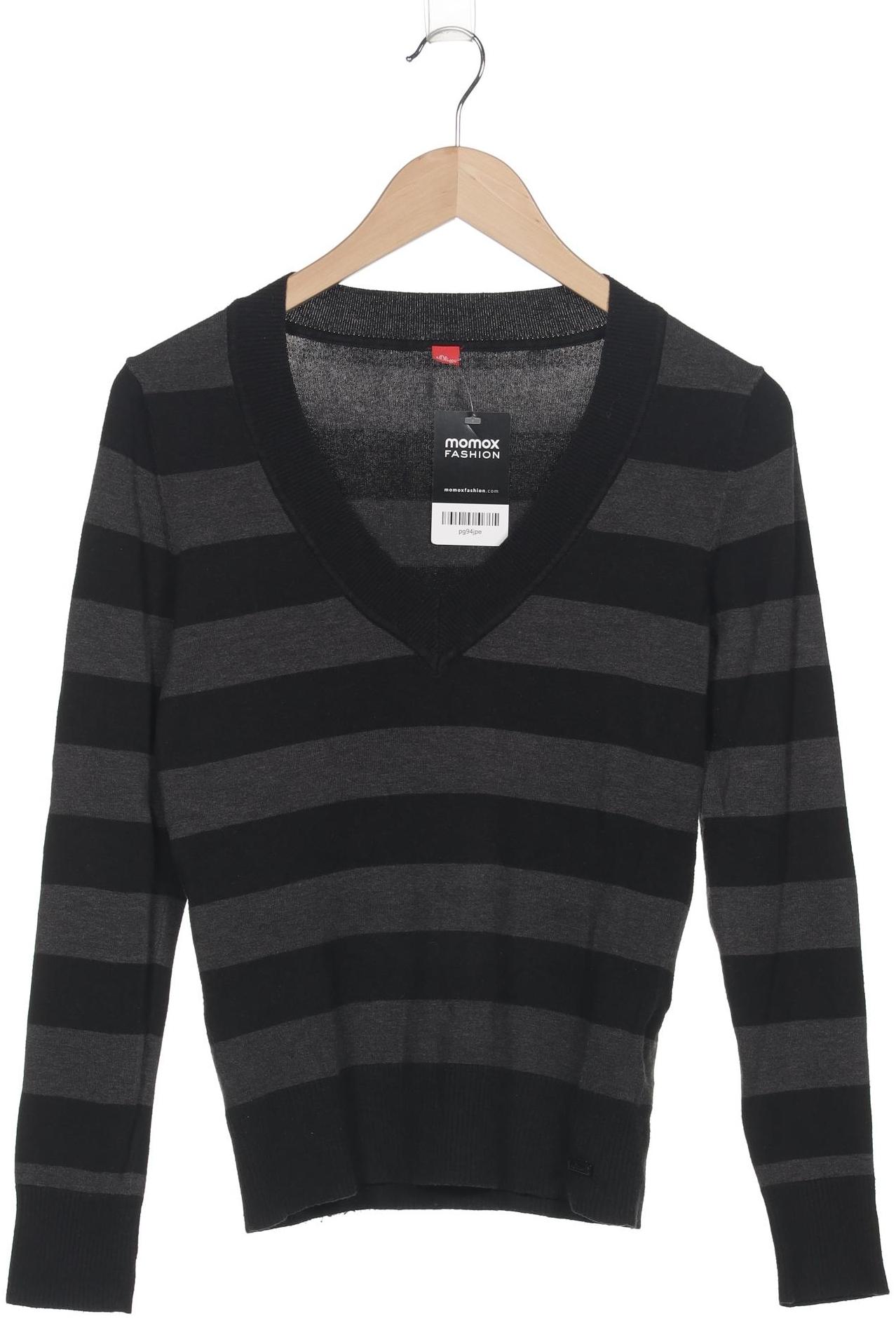

s.Oliver Damen Pullover, schwarz, Gr. 34
