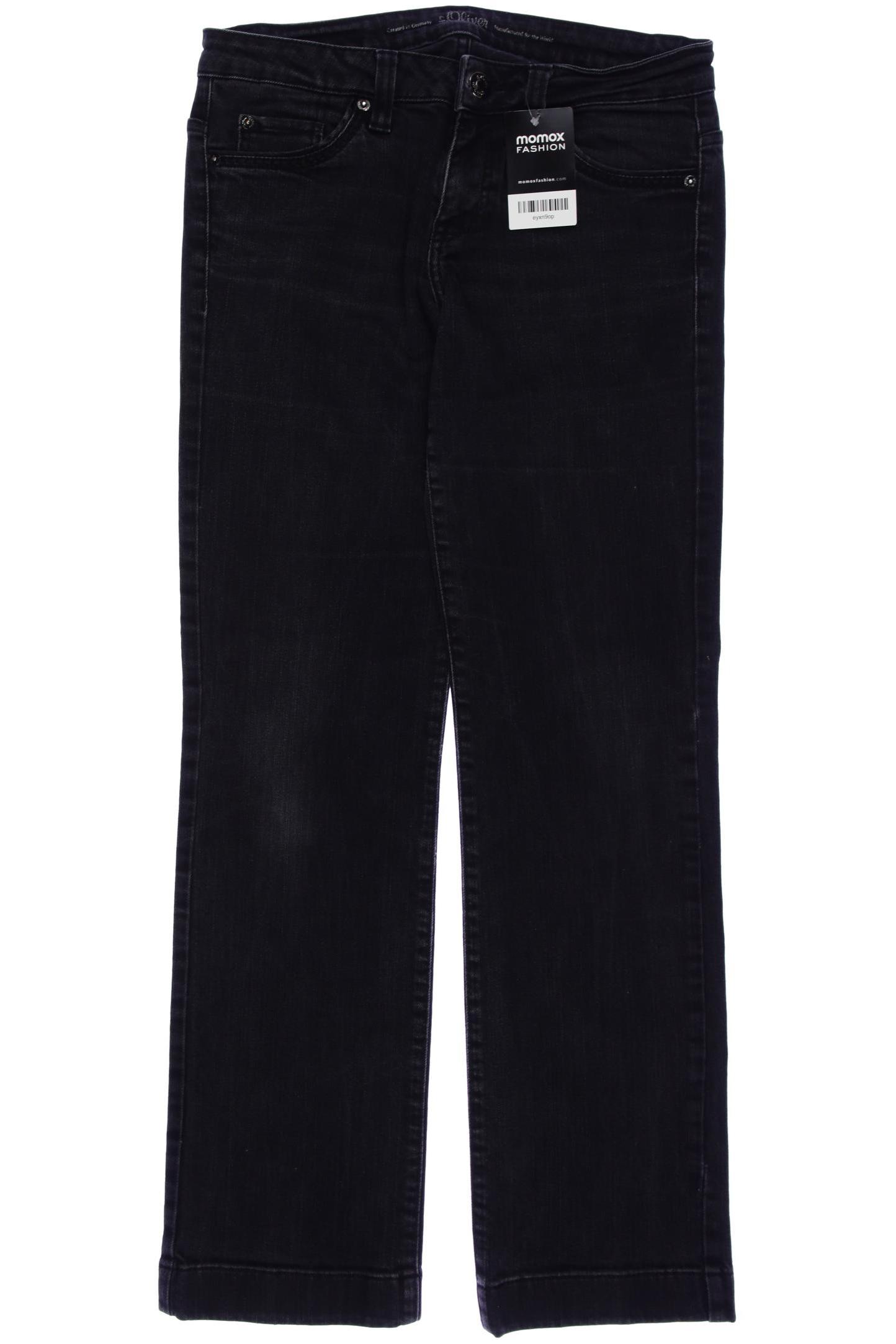 

s.Oliver Damen Jeans, schwarz, Gr. 38