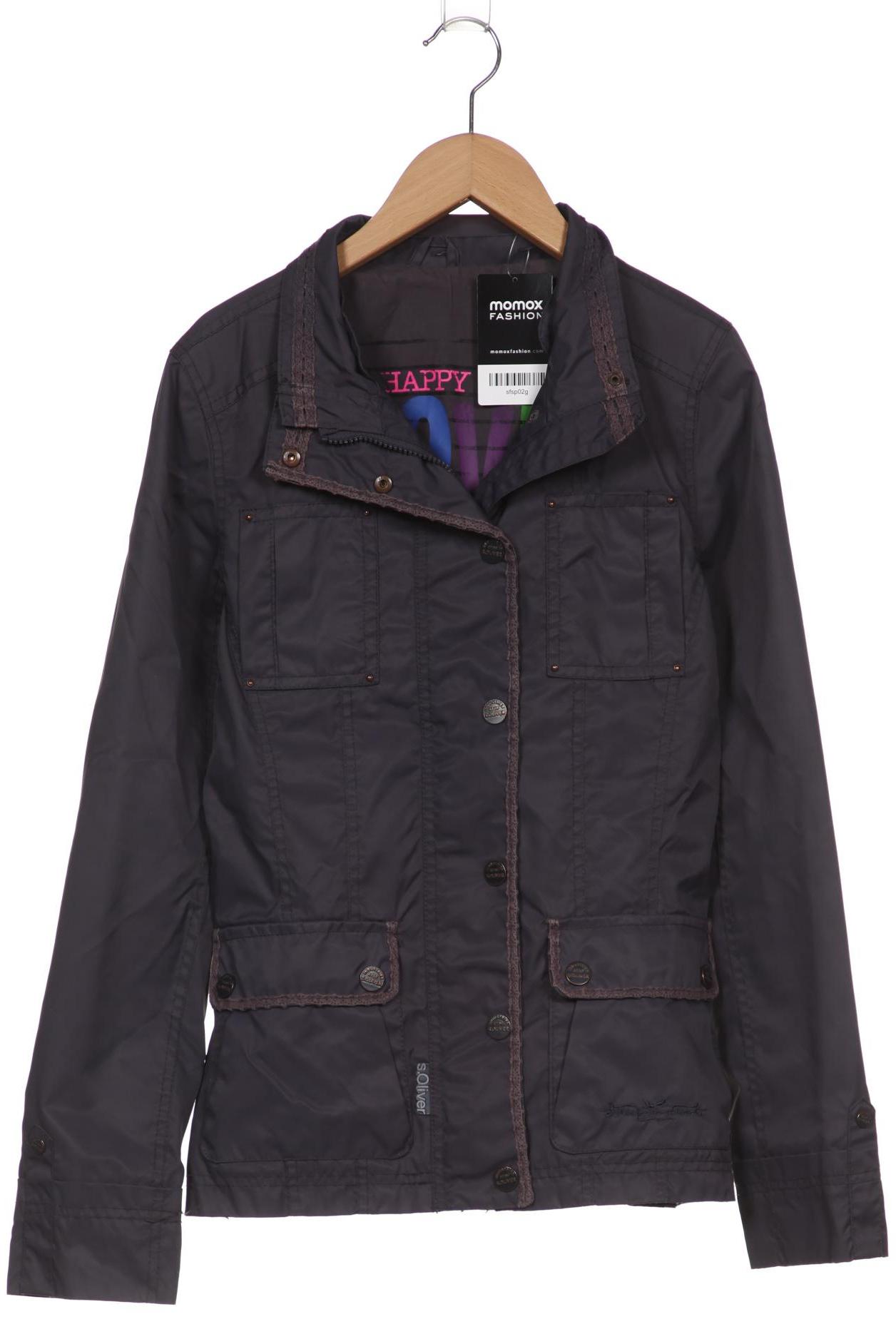 

s.Oliver Damen Jacke, grau, Gr. 42