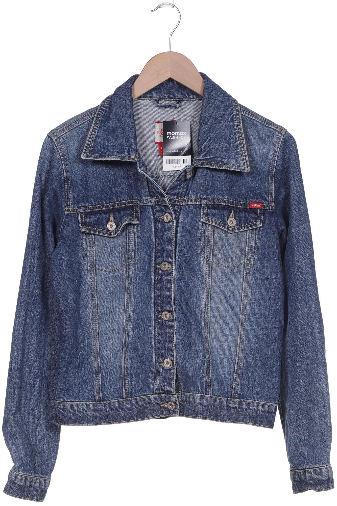

s.Oliver Damen Jacke, blau