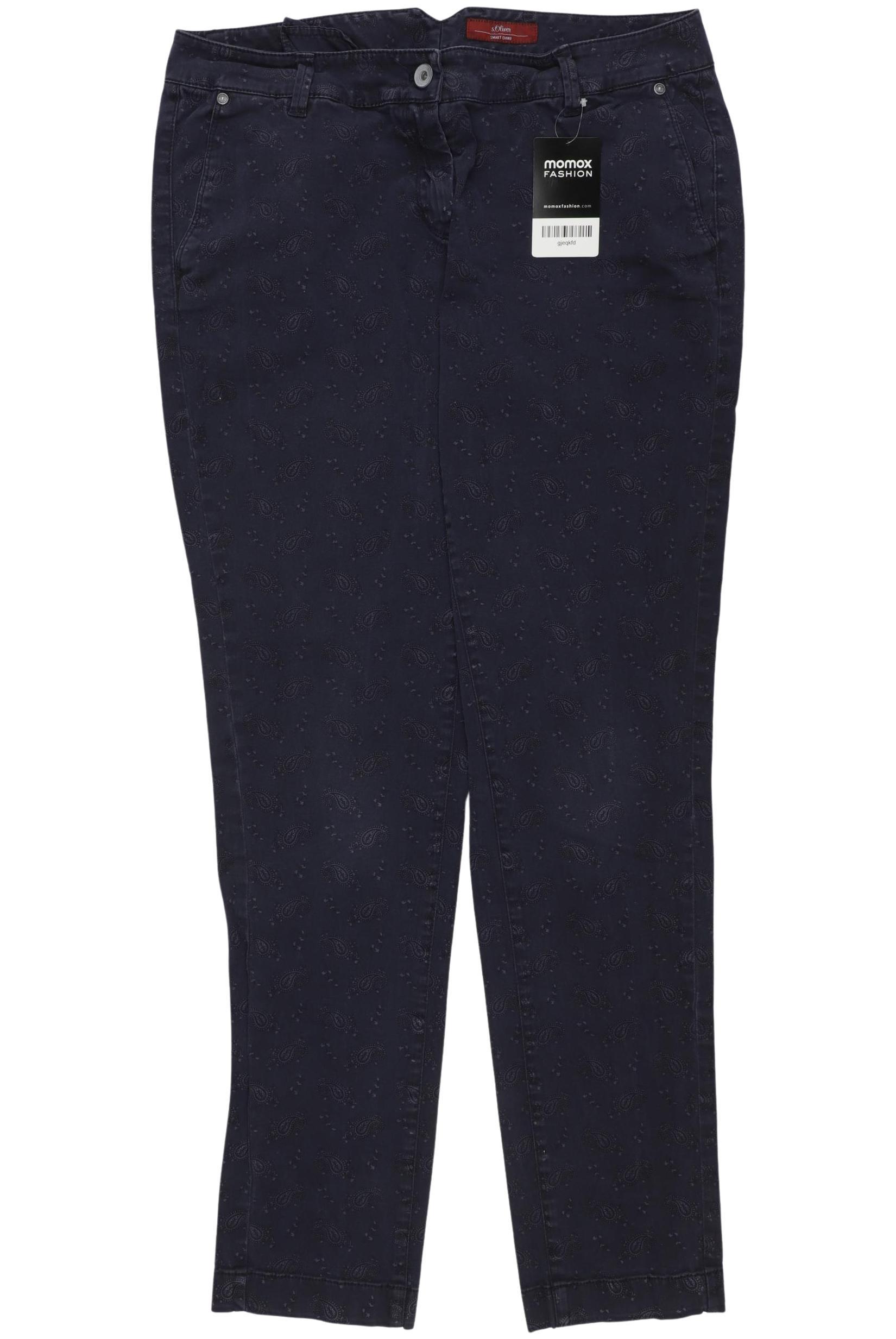 

s.Oliver Damen Stoffhose, marineblau, Gr. 38