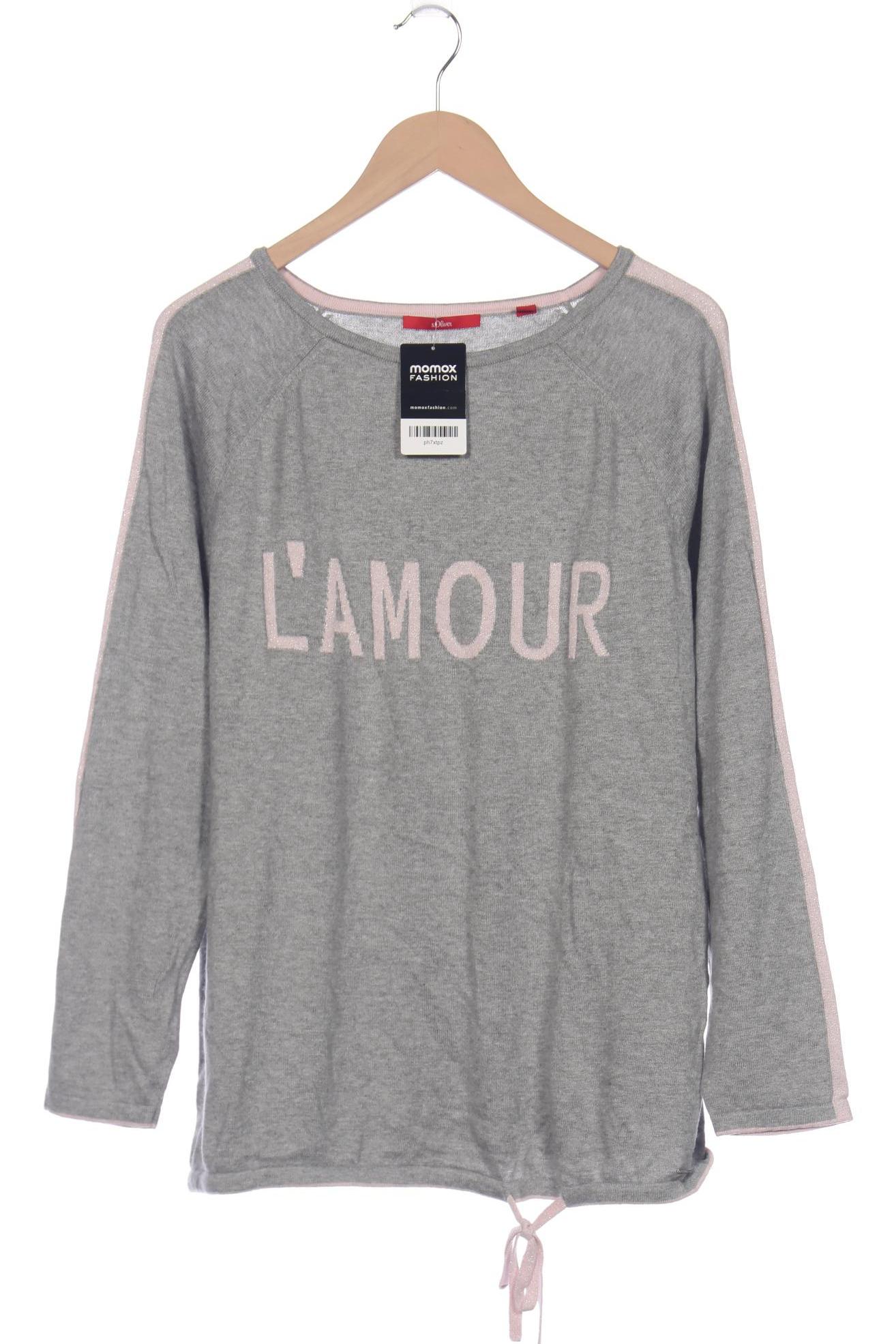 

s.Oliver Damen Pullover, grau, Gr. 44