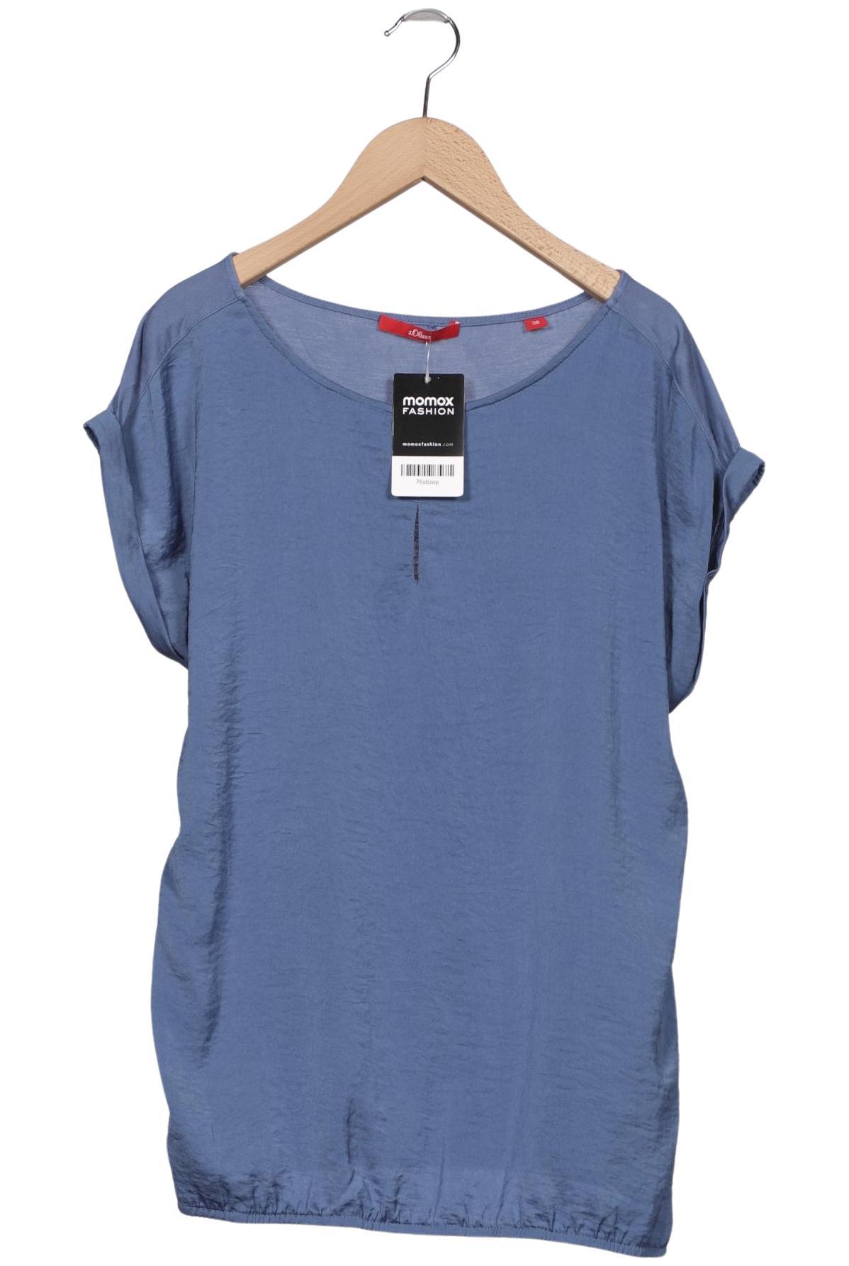 

s.Oliver Damen T-Shirt, blau, Gr. 38